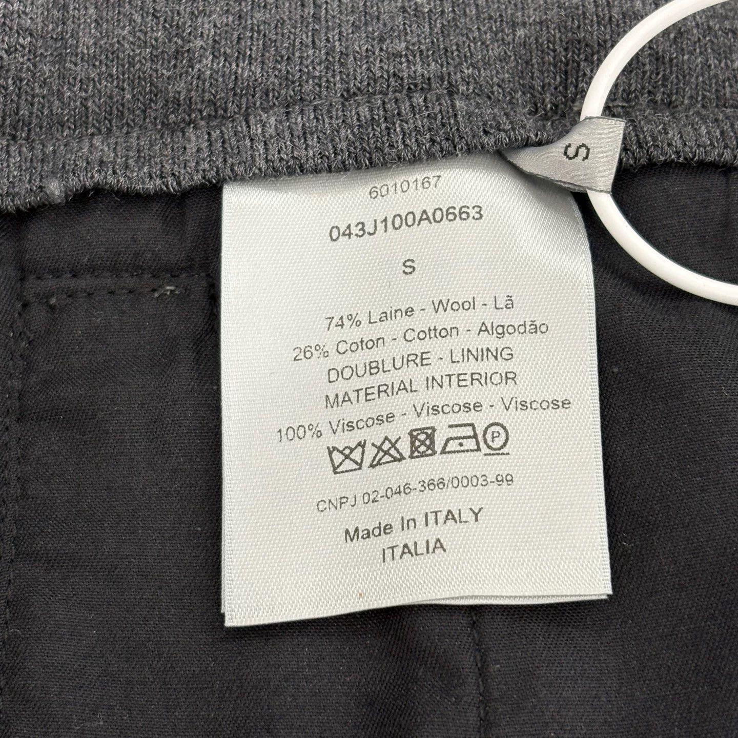 Dior Dior Wool Striped Straight-Leg Trousers Size 38" / US 16 / IT 52 - 3 Thumbnail