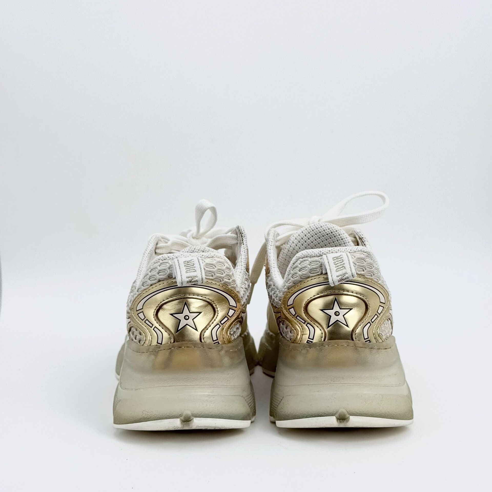 Dior Dior Vibe Champagne Gold Dad Shoes Size US 5.5 / IT 35.5 - 5 Thumbnail