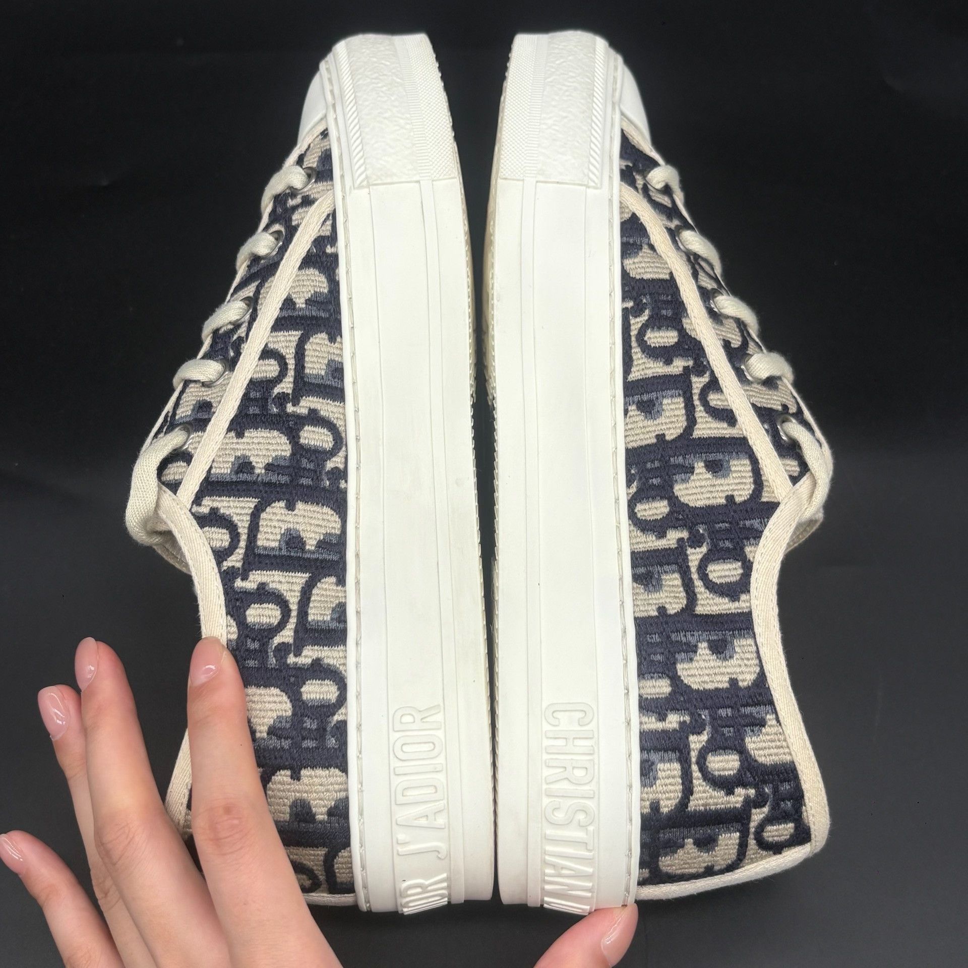 Dior Dior Walk'n'Dior Monogram Sneakers Size US 5.5 / IT 35.5 - 4 Thumbnail