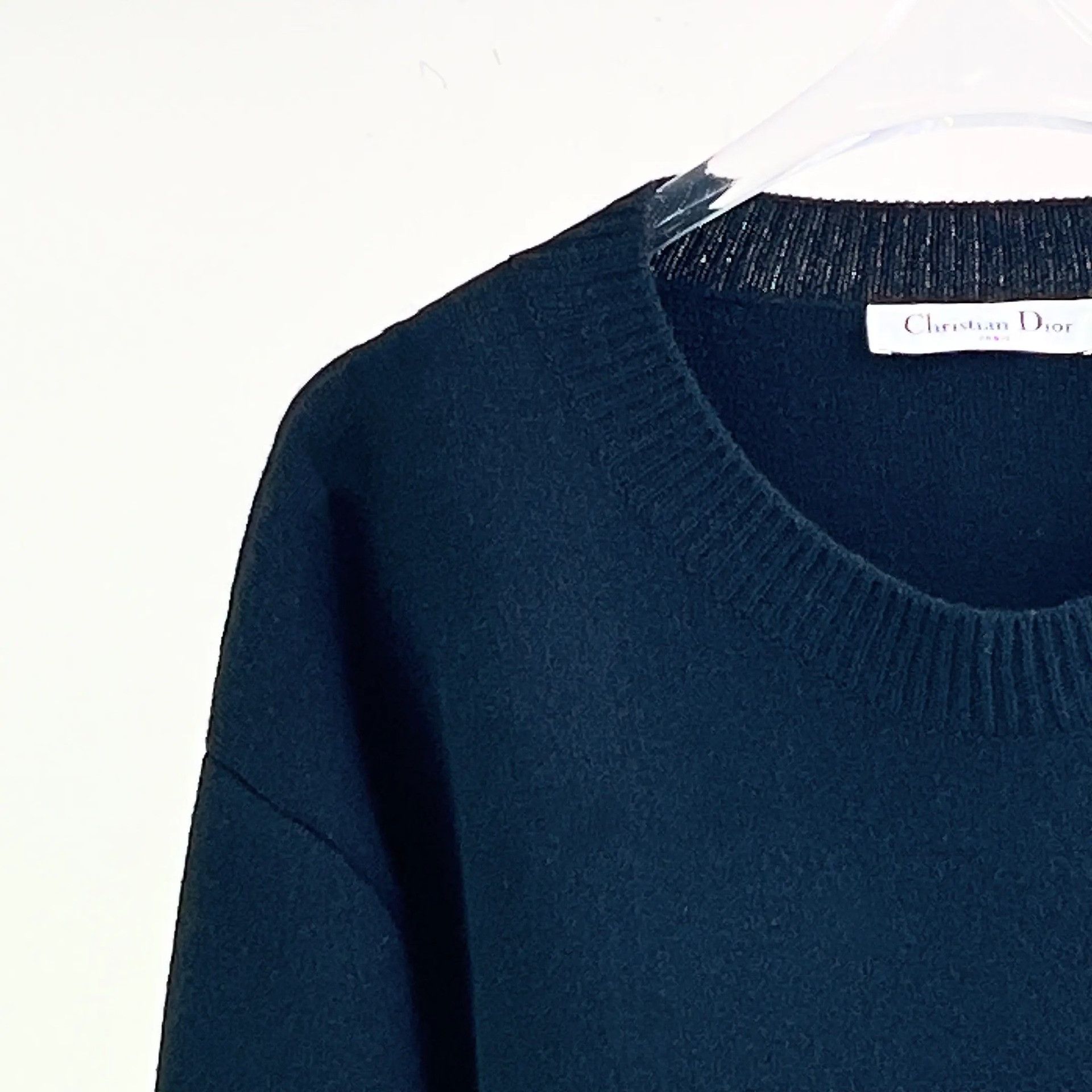 Dior Christian Dior Letter Crew Neck Sweater Size XS / US 0-2 / IT 36-38 - 3 Thumbnail