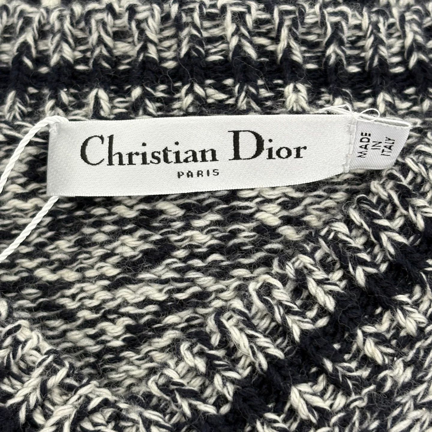 Dior Dior Gray Cashmere Slogan Vest Size XS / US 0-2 / IT 36-38 - 3 Thumbnail