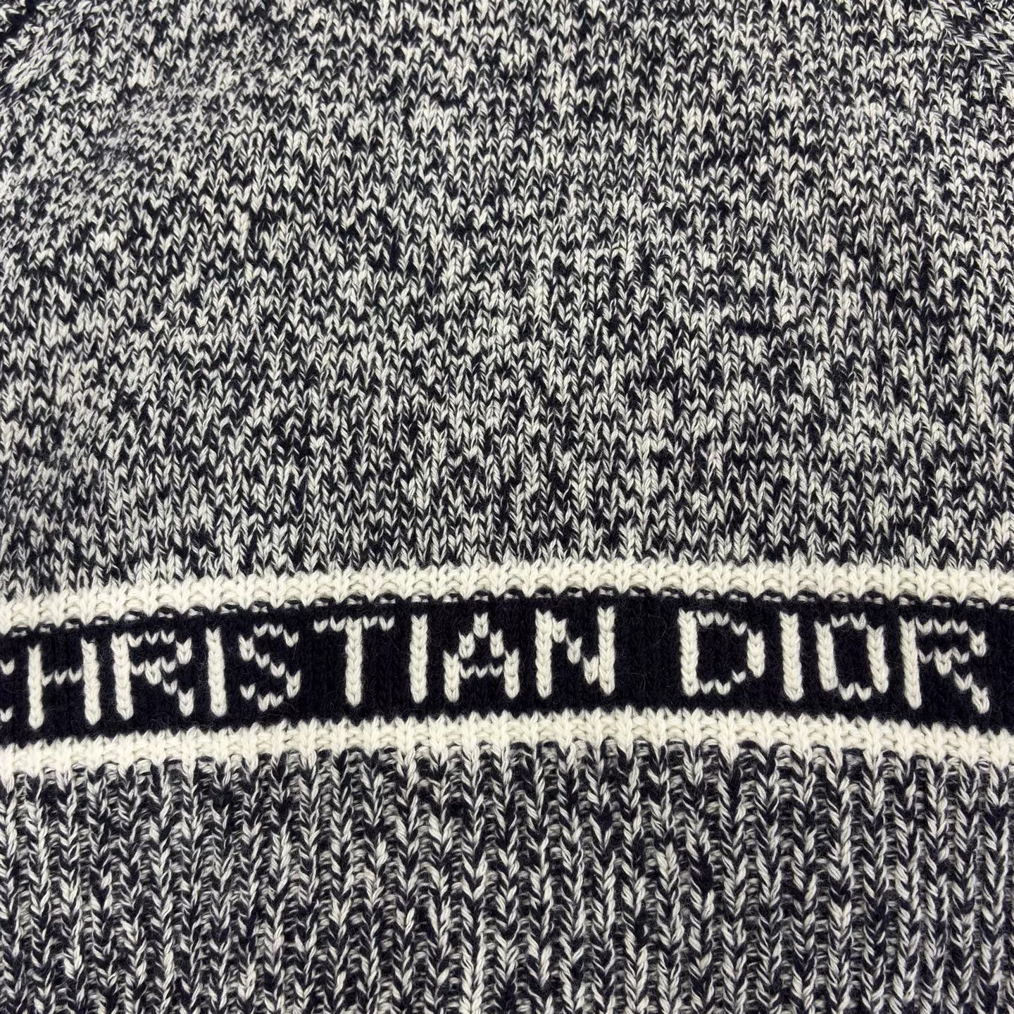 Dior Dior Gray Cashmere Slogan Vest Size XS / US 0-2 / IT 36-38 - 6 Thumbnail