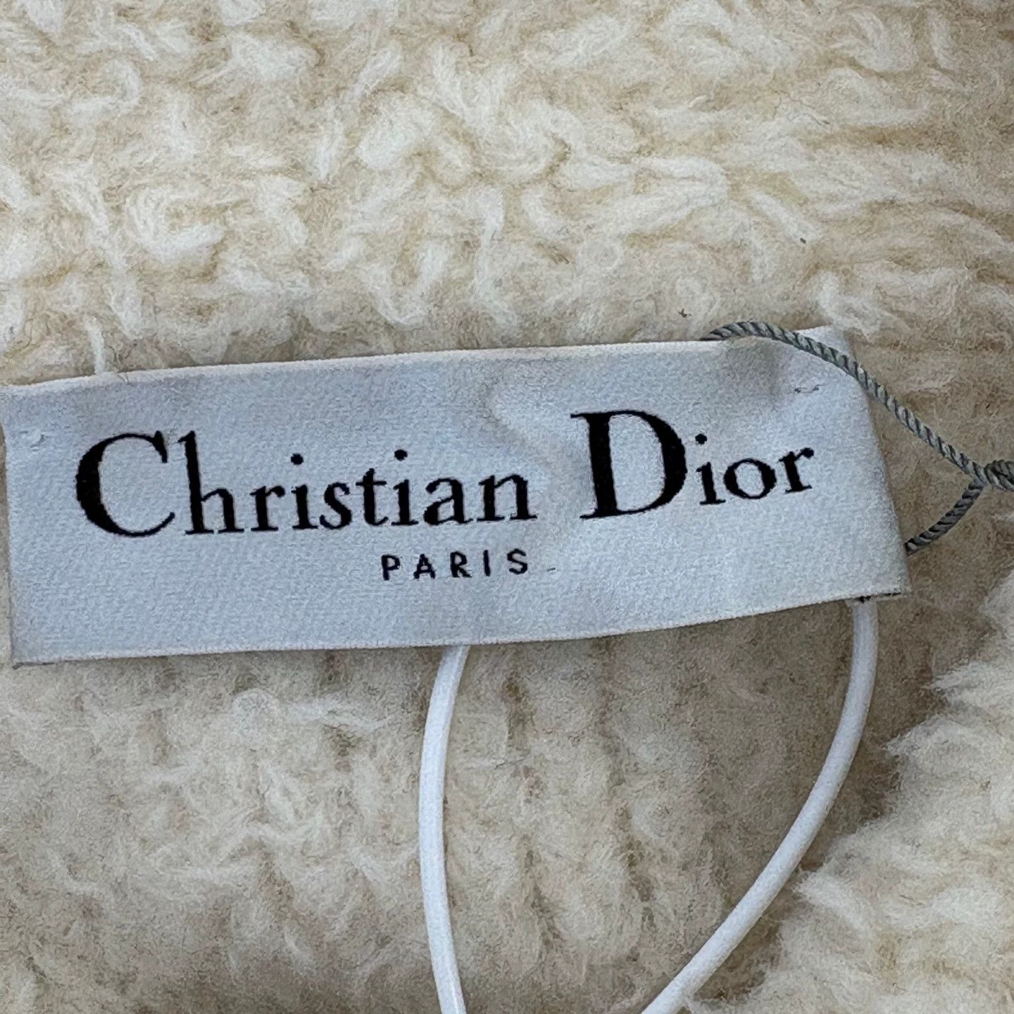 Dior Dior Cream Lamb Wool Bee Embroidery Vest Size S / US 4 / IT 40 - 4 Thumbnail