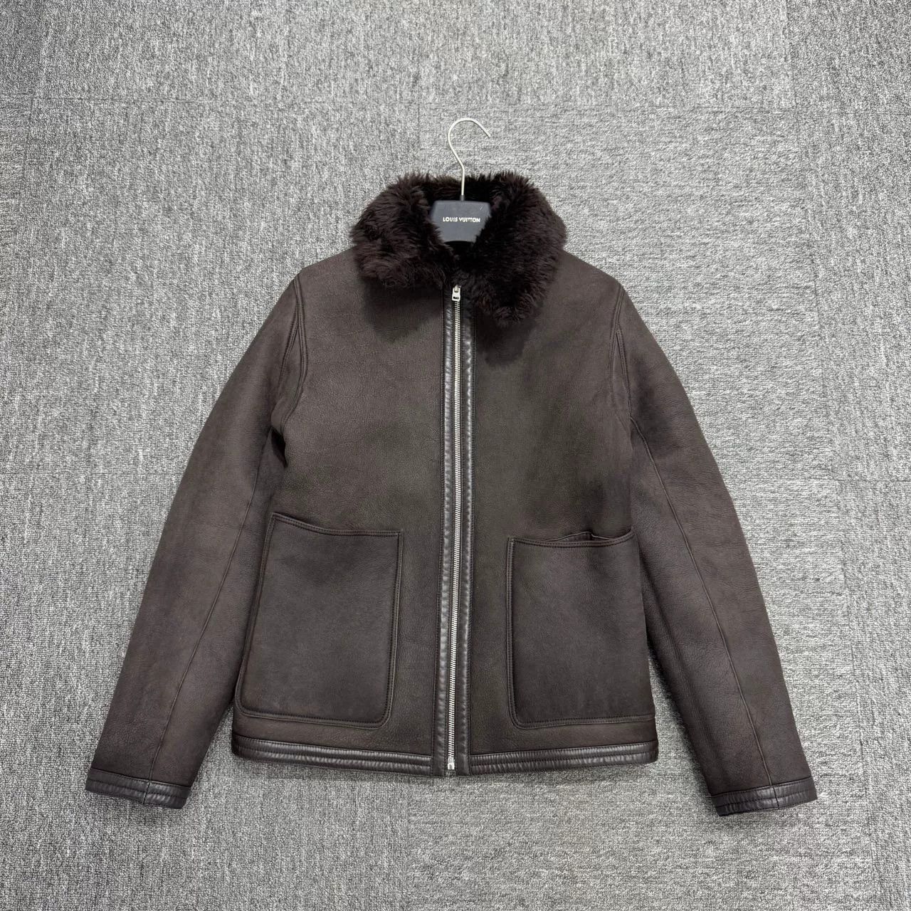 Celine Celine Dark Brown Fur Leather Jacket Size XXS / US 00 / IT 34 - 5 Thumbnail