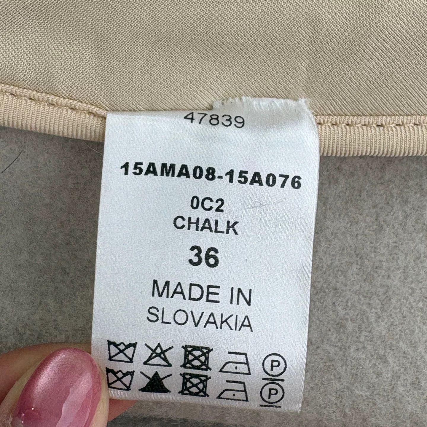 Chloe Chloe White Wool Coat Size XS / US 0-2 / IT 36-38 - 4 Thumbnail