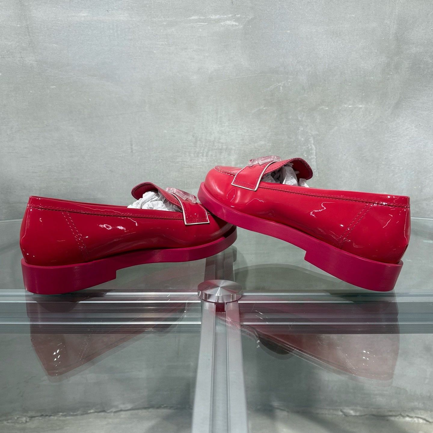 Chanel Chanel Double C Patent Leather Loafers Size US 4.5 / IT 34.5 - 5 Thumbnail