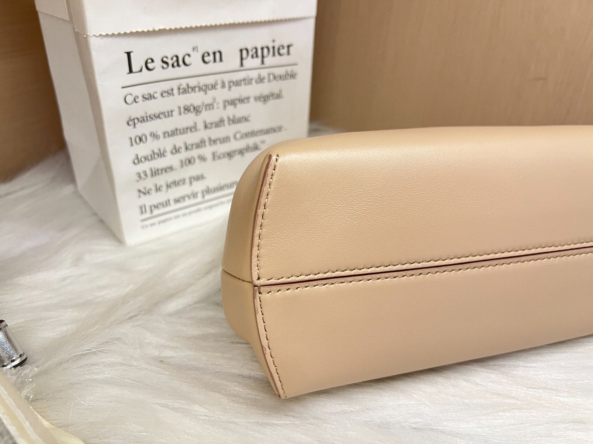 Fendi FENDI First FF Lock Leather Clutch Size ONE SIZE - 6 Thumbnail
