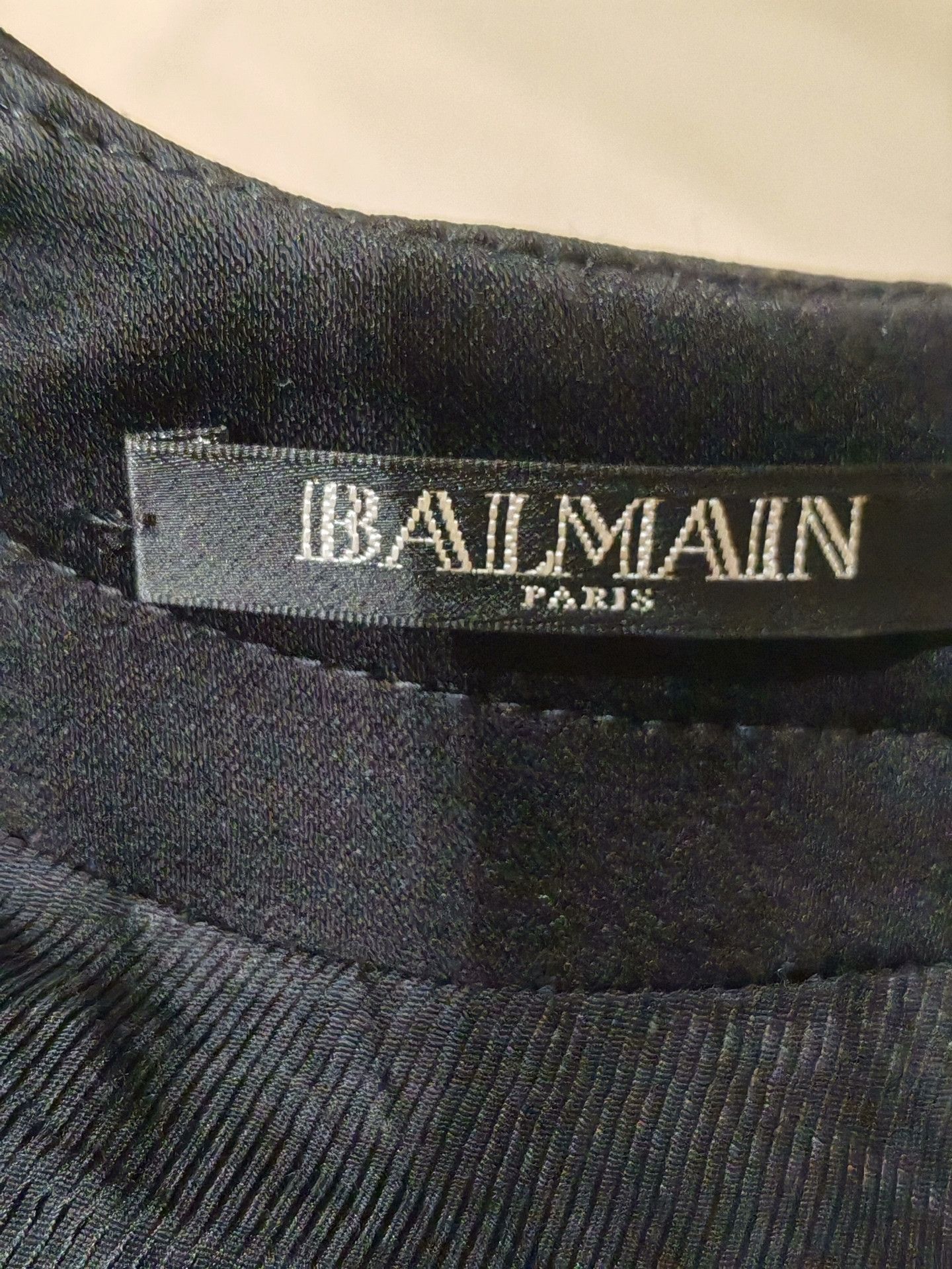 Balmain Balmain Black Velvet Double-Breasted Dress Size XS / US 0-2 / IT 36-38 - 3 Thumbnail