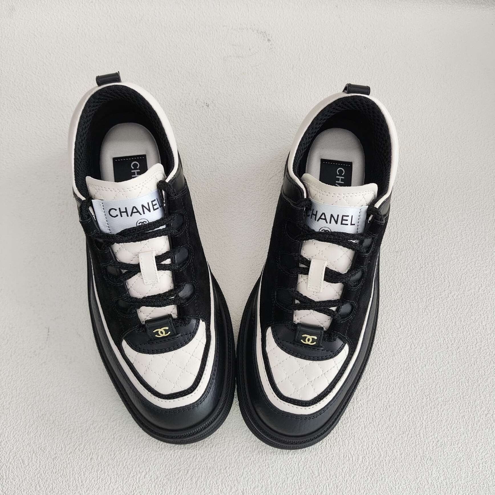 Chanel CHANEL 25B Thick Sole Low-Top Sneakers Size US 4.5 / IT 34.5 - 9 Thumbnail