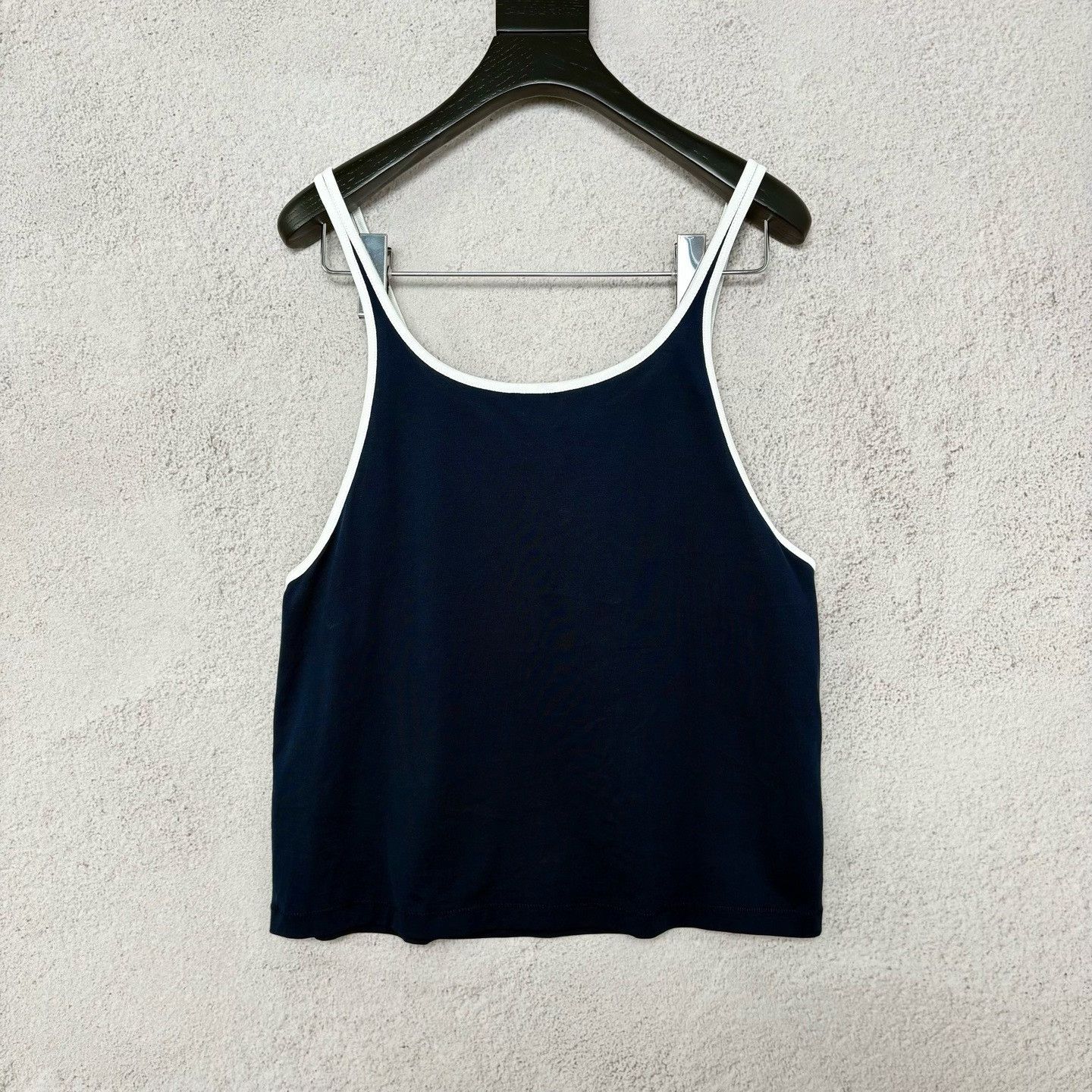 Celine Celine Paris Slogan Black Camisole Size L / US 10 / IT 46 - 2 Thumbnail