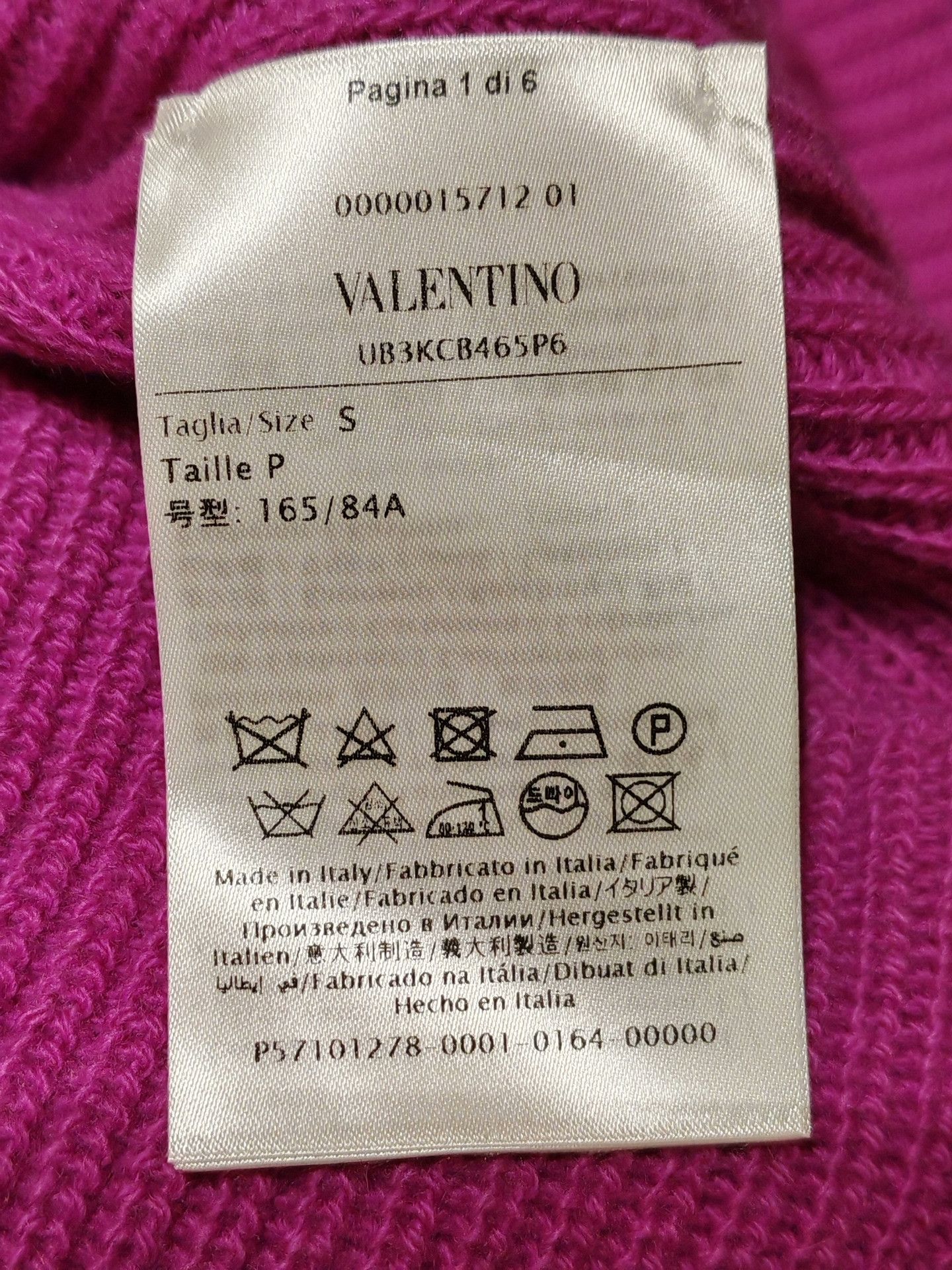 Valentino Valentino Purple Knit Pleated Two-Piece Size S / US 4 / IT 40 - 4 Thumbnail