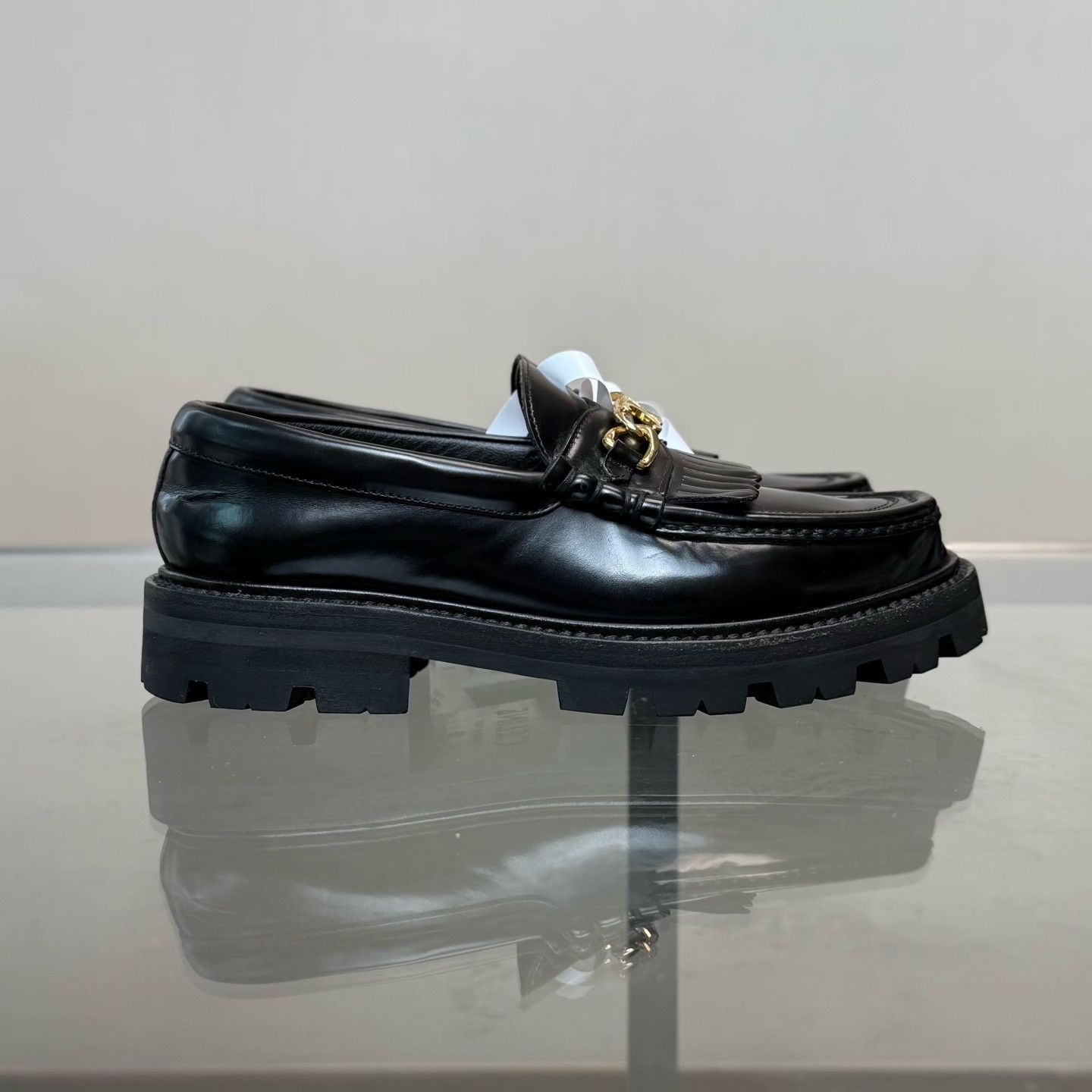 Celine Celine Margaret Chain Fringe Loafers Size US 5 / IT 35 - 5 Thumbnail