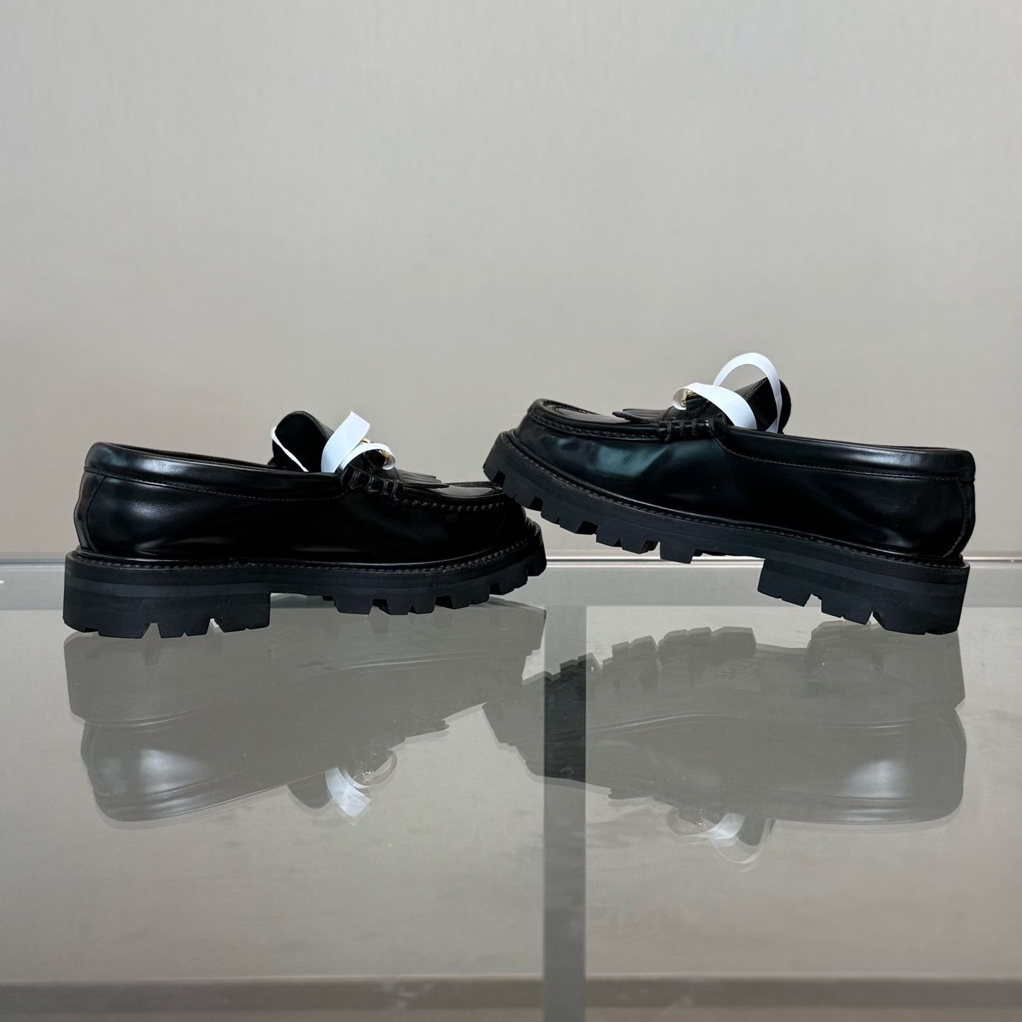 Celine Celine Margaret Chain Fringe Loafers Size US 5 / IT 35 - 6 Thumbnail