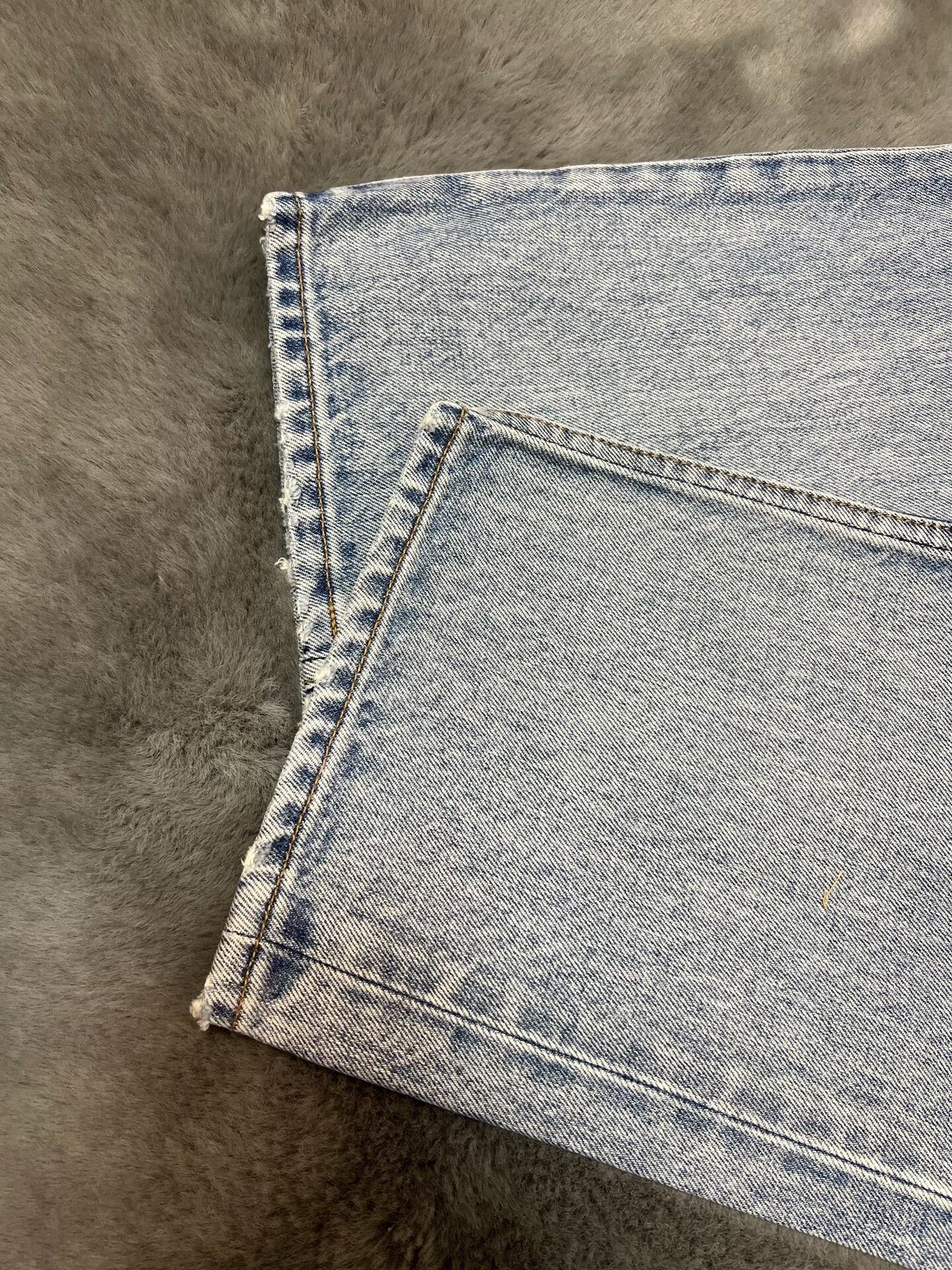 Celine Celine Light Blue Straight Carrot Jeans Size 30" / US 8 / IT 44 - 7 Thumbnail