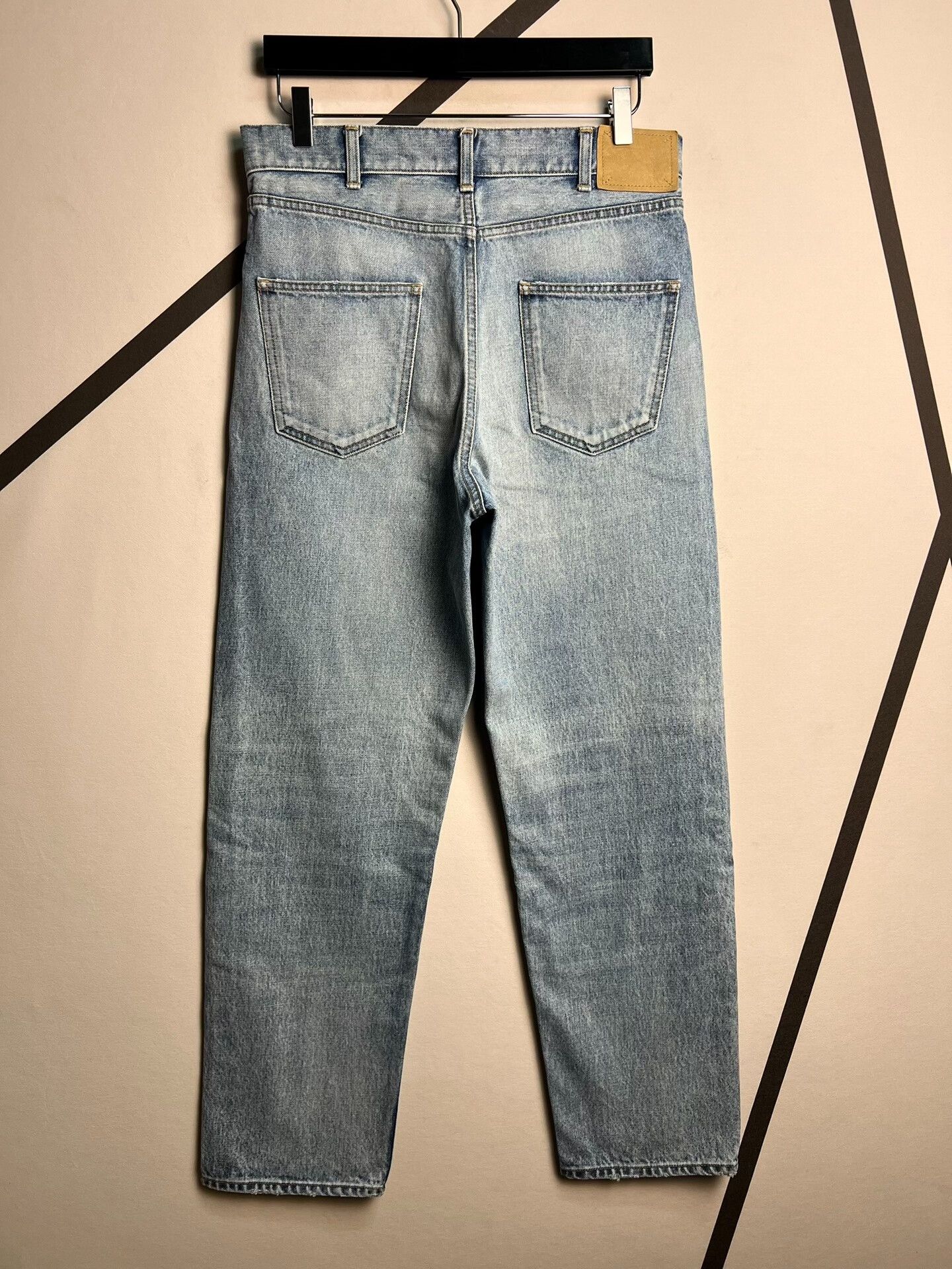 Celine Celine Light Blue Straight Carrot Jeans Size 30" / US 8 / IT 44 - 2 Thumbnail