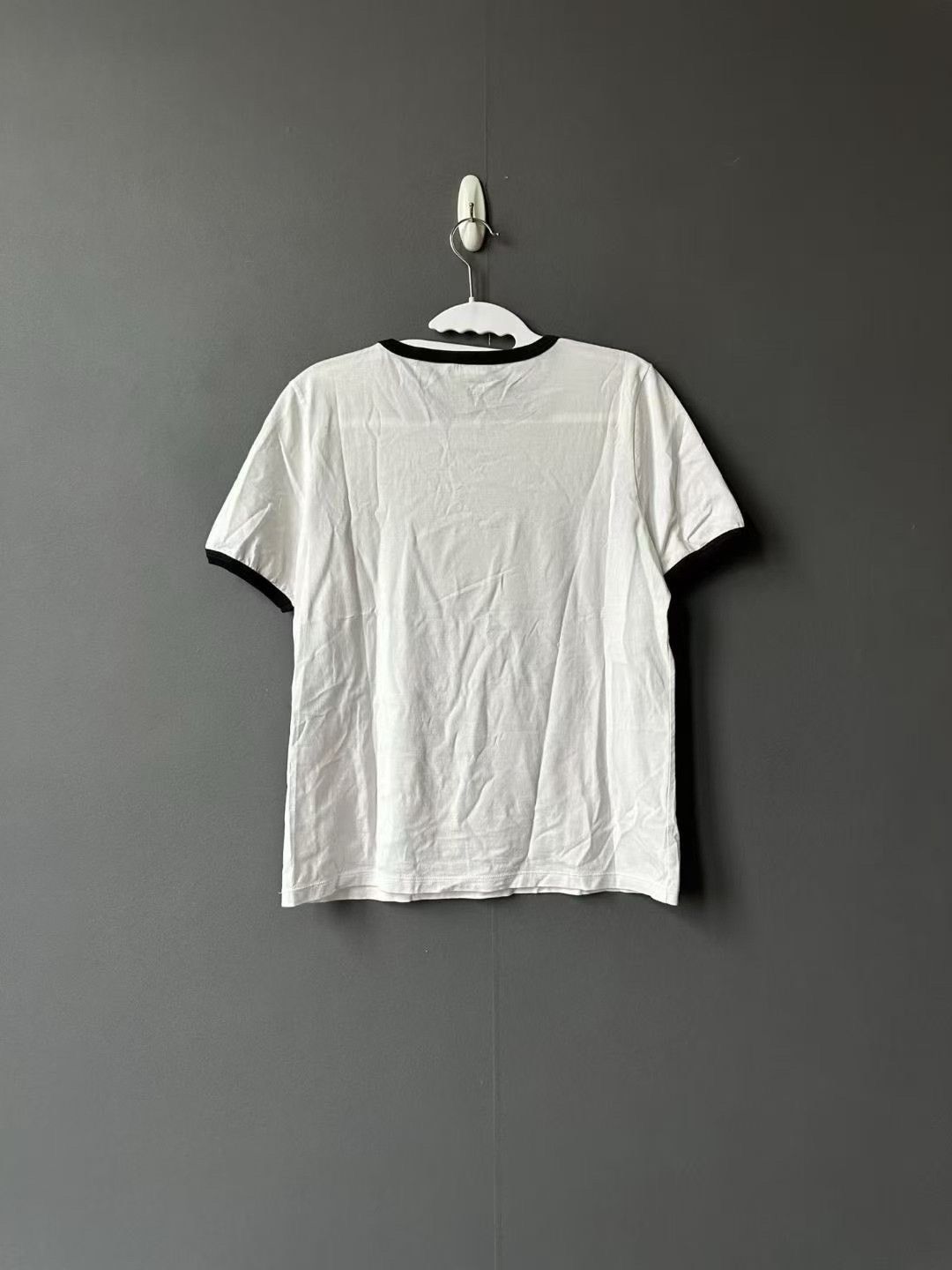 Celine Celine White Carriage Print Short-Sleeve T-Shirt Size M / US 6-8 / IT 42-44 - 2 Thumbnail