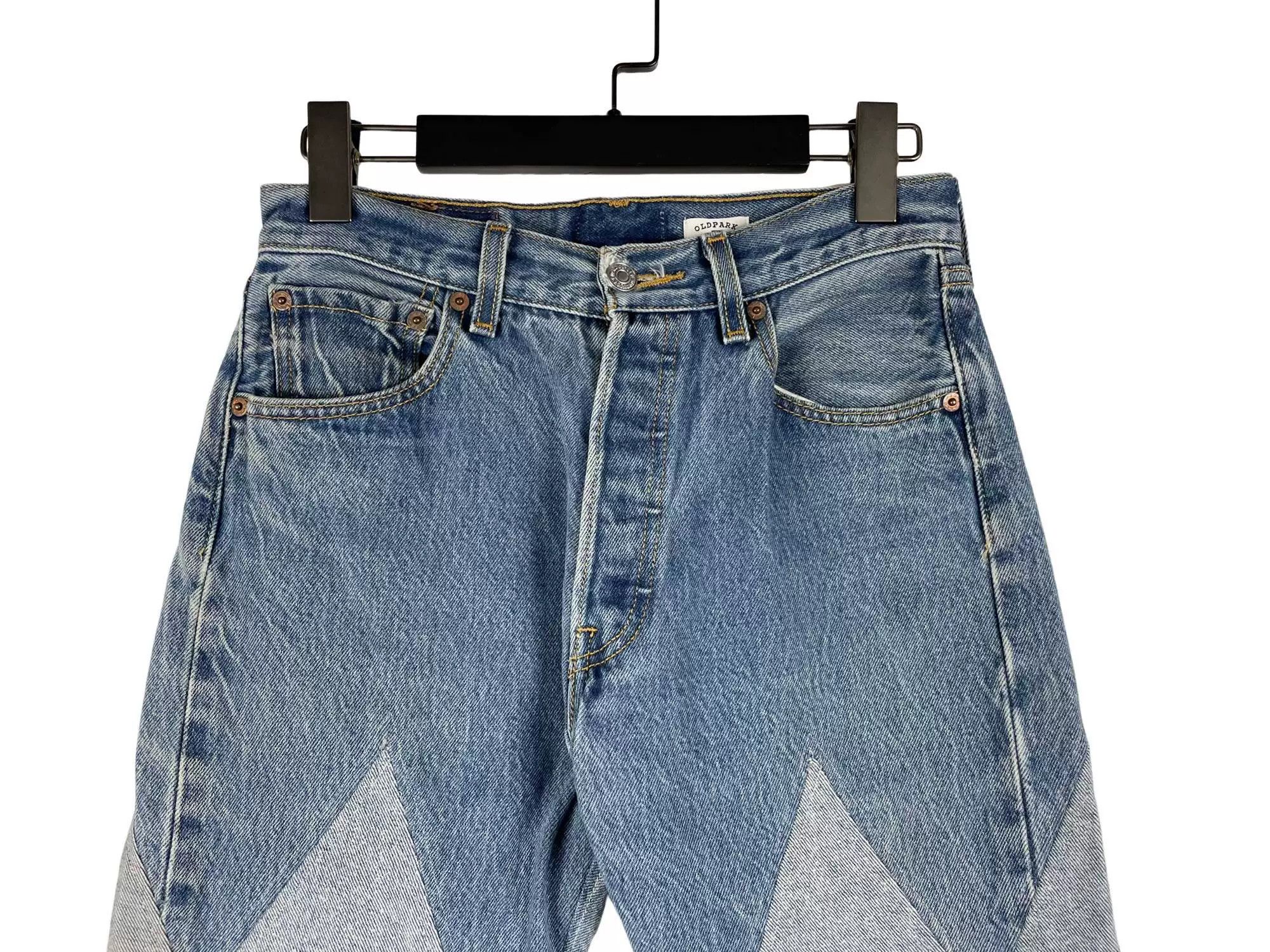 Old Park Old Park Argyle Remake Levi's Jeans Size 29" - 3 Thumbnail