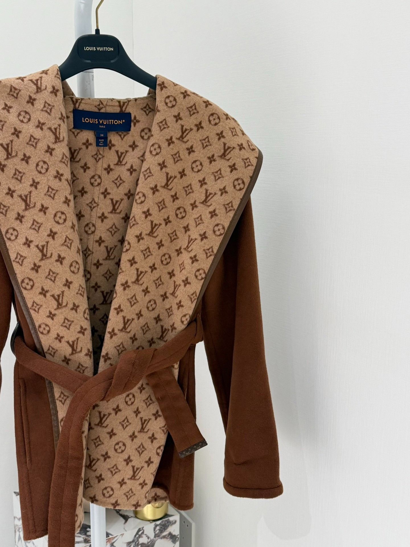 Louis Vuitton Louis Vuitton Classic Wool Coat Size XXS / US 00 / IT 34 - 3 Thumbnail