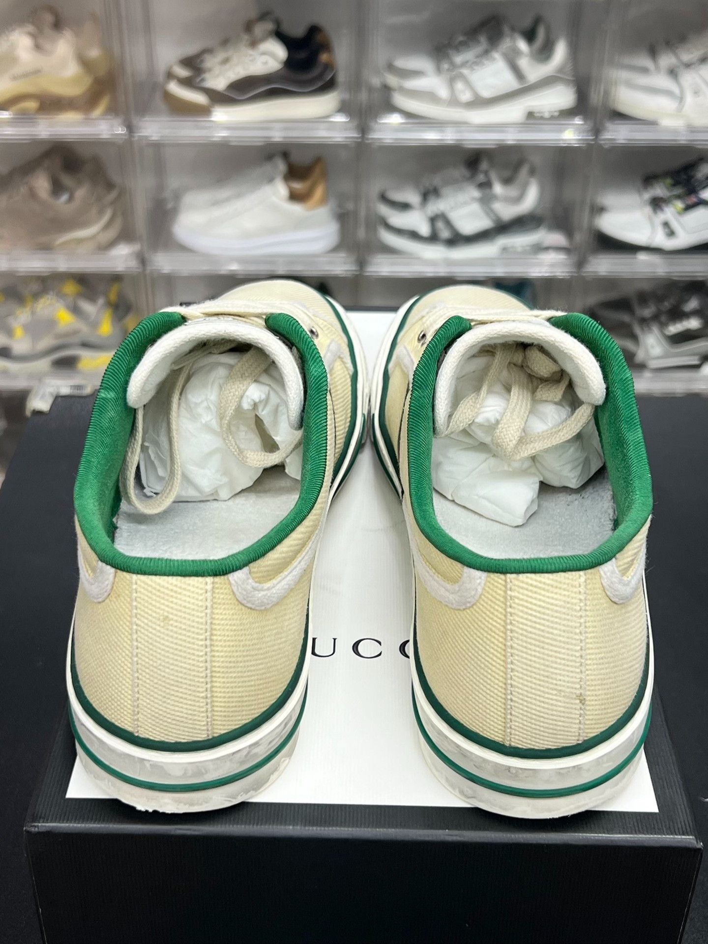 Gucci Gucci Tennis Yellow Lowtop Sneakers 11 Men Size US 11 / EU 44 - 7 Thumbnail