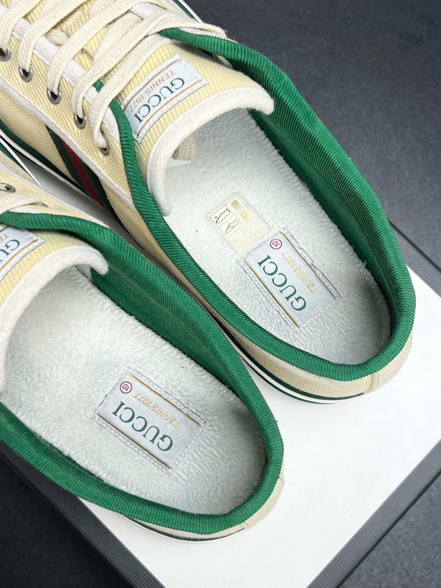Gucci Gucci Tennis Yellow Lowtop Sneakers 11 Men Size US 11 / EU 44 - 4 Thumbnail