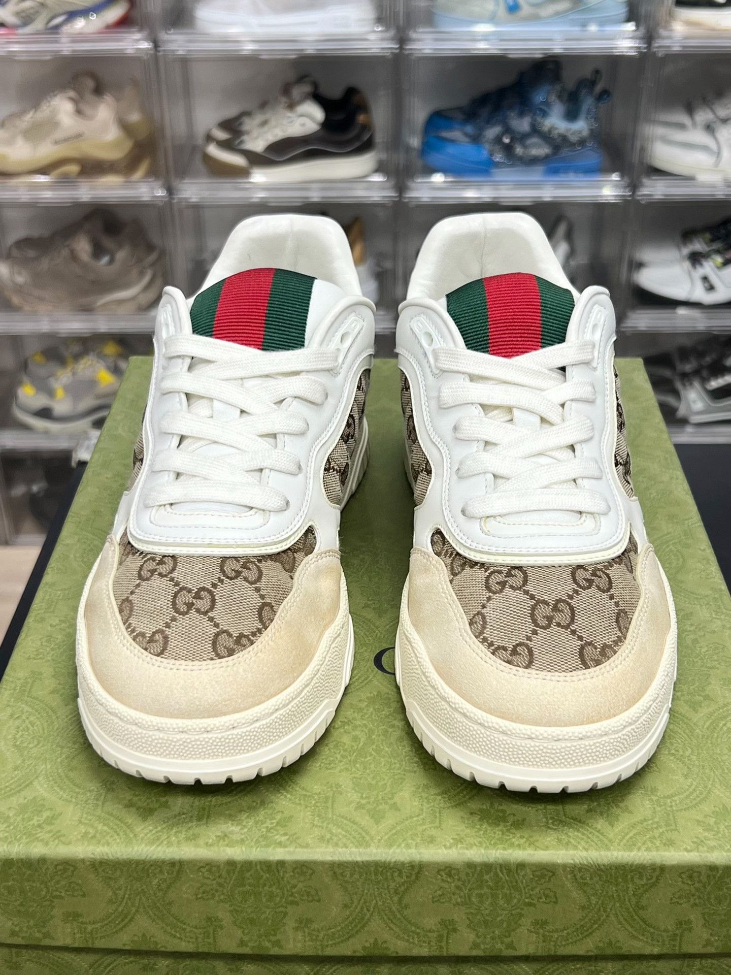 Gucci Gucci Brown Lowtop Sneakers 8 Men Size US 8 / EU 41 - 2 Thumbnail