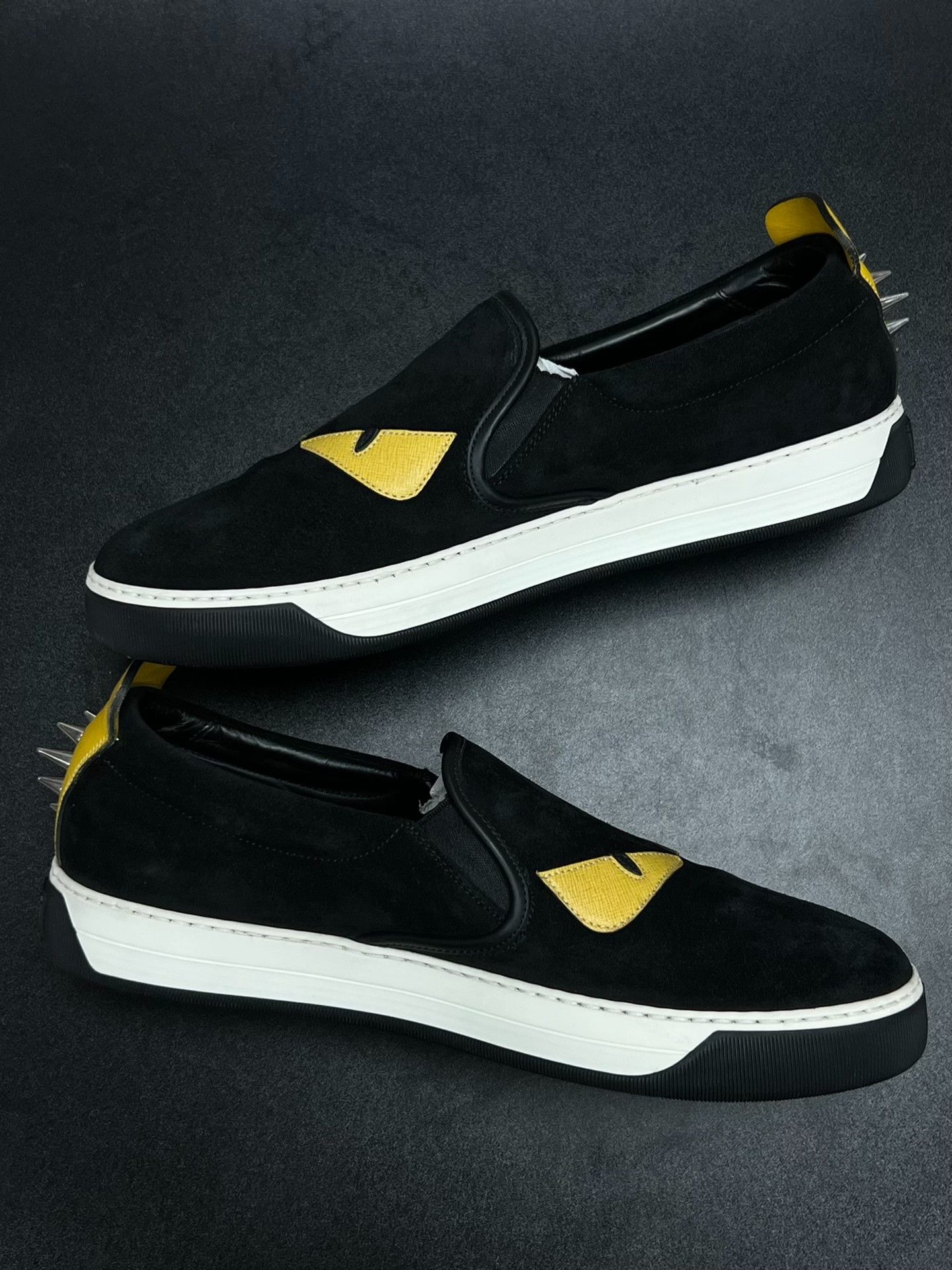 Fendi Fendi Suede Lowtop Sneakers 11 Men Size US 11 / EU 44 - 6 Thumbnail