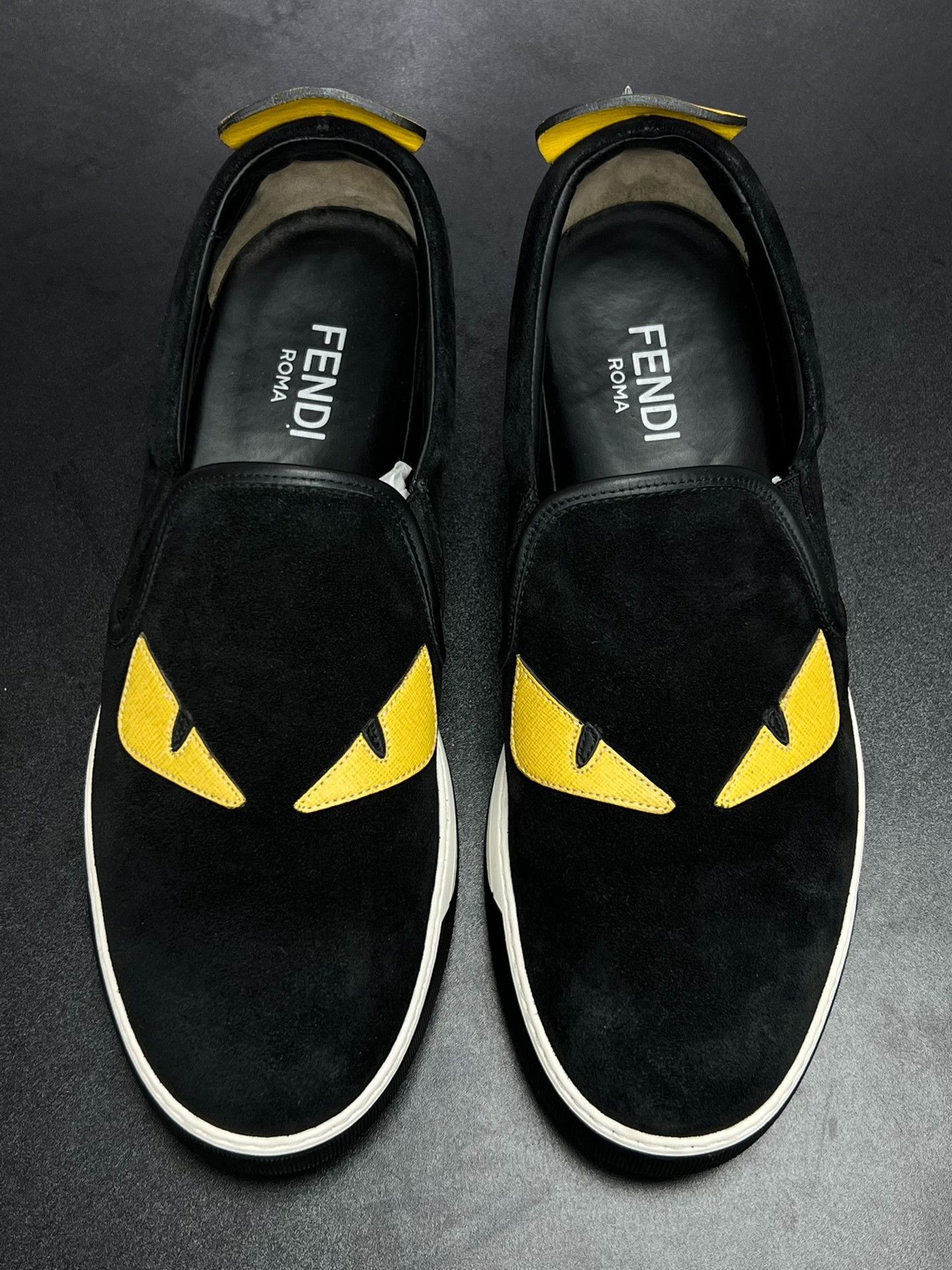 Fendi Fendi Suede Lowtop Sneakers 11 Men Size US 11 / EU 44 - 3 Thumbnail