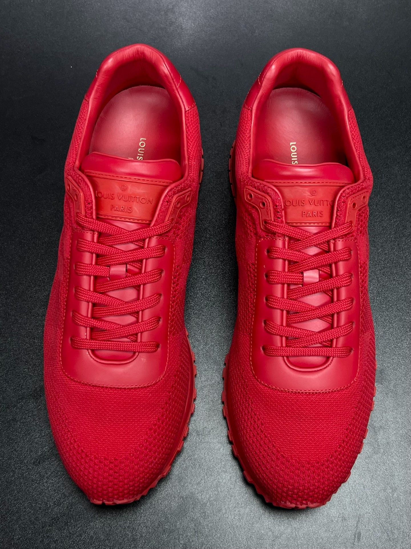 Louis Vuitton Louis Vuitton Casual Red Lowtop Sneakers 6.5 Men Size US 6.5 / EU 39-40 - 3 Thumbnail