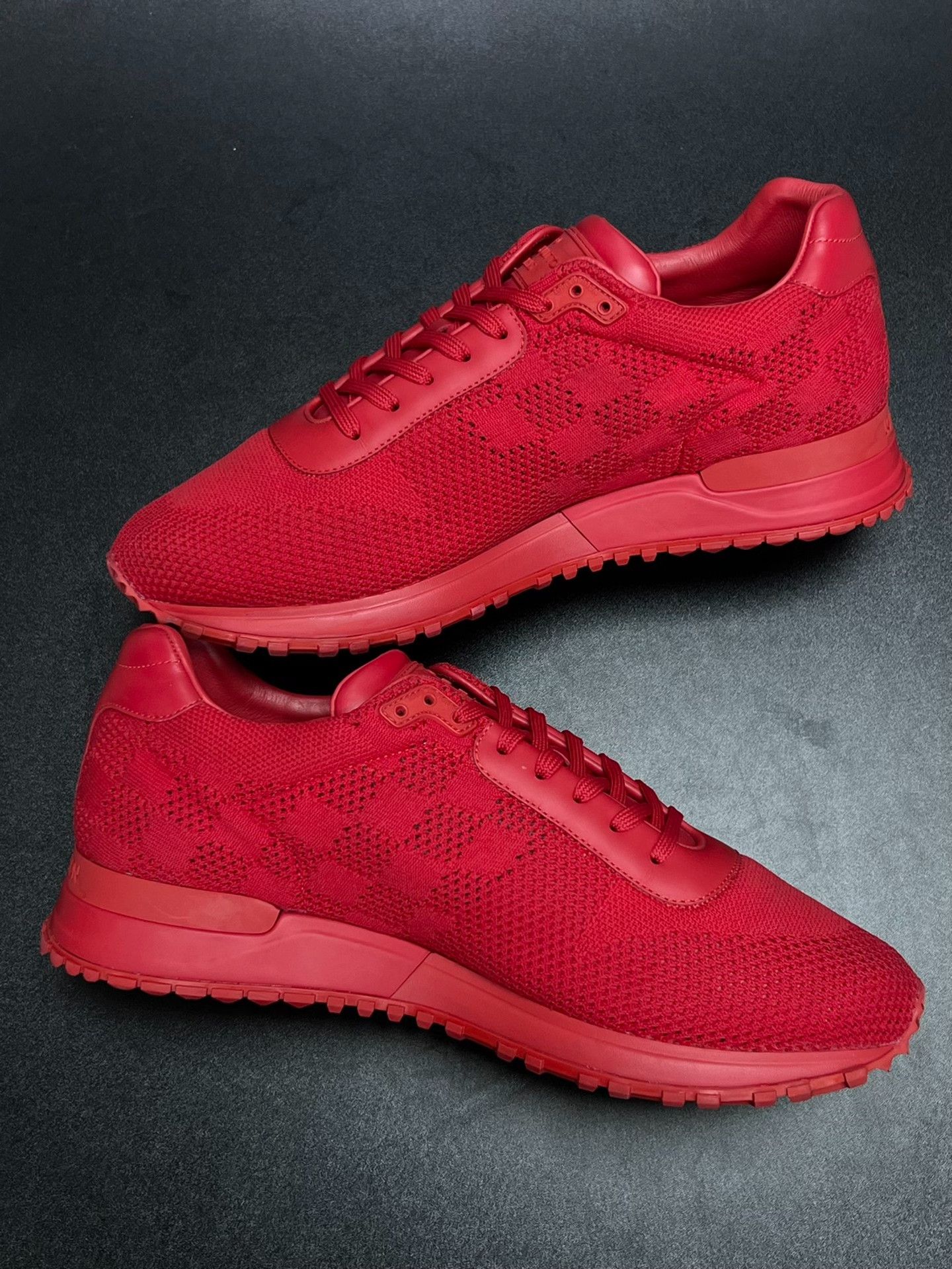 Louis Vuitton Louis Vuitton Casual Red Lowtop Sneakers 6.5 Men Size US 6.5 / EU 39-40 - 6 Thumbnail