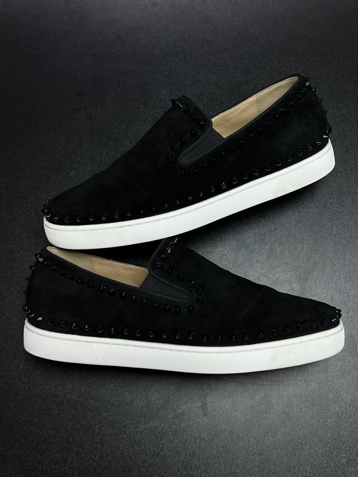 Christian Louboutin Christian Louboutin Black Lowtop Sneakers 10 Men Size US 10 / EU 43 - 5 Thumbnail