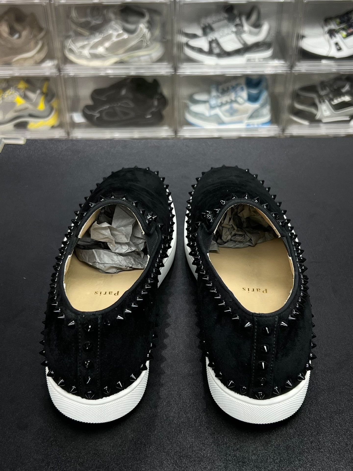 Christian Louboutin Christian Louboutin Black Lowtop Sneakers 10 Men Size US 10 / EU 43 - 7 Thumbnail