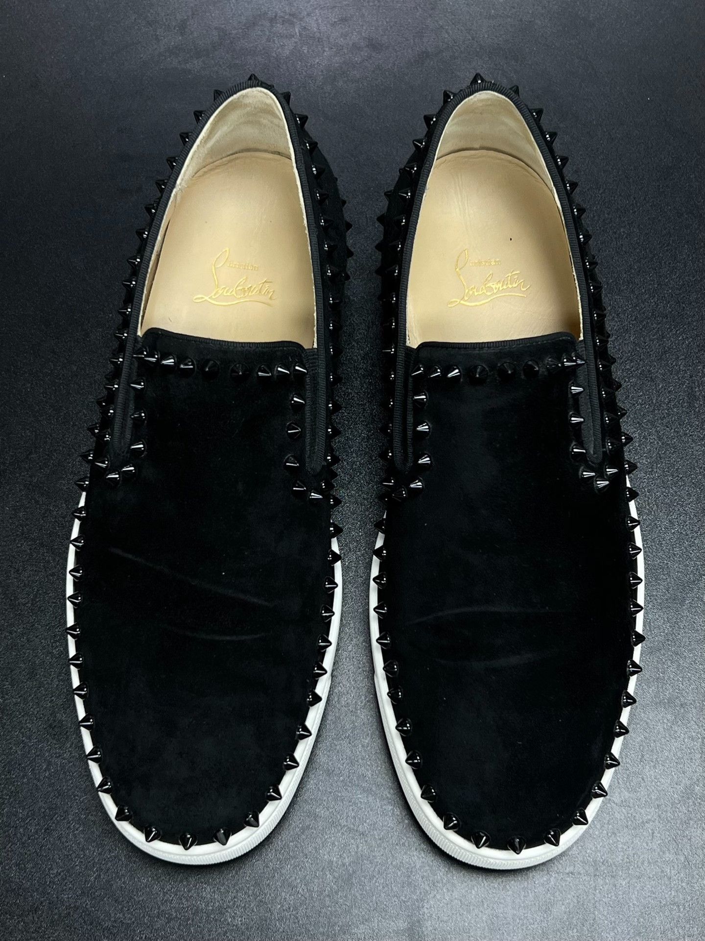 Christian Louboutin Christian Louboutin Black Lowtop Sneakers 10 Men Size US 10 / EU 43 - 3 Thumbnail
