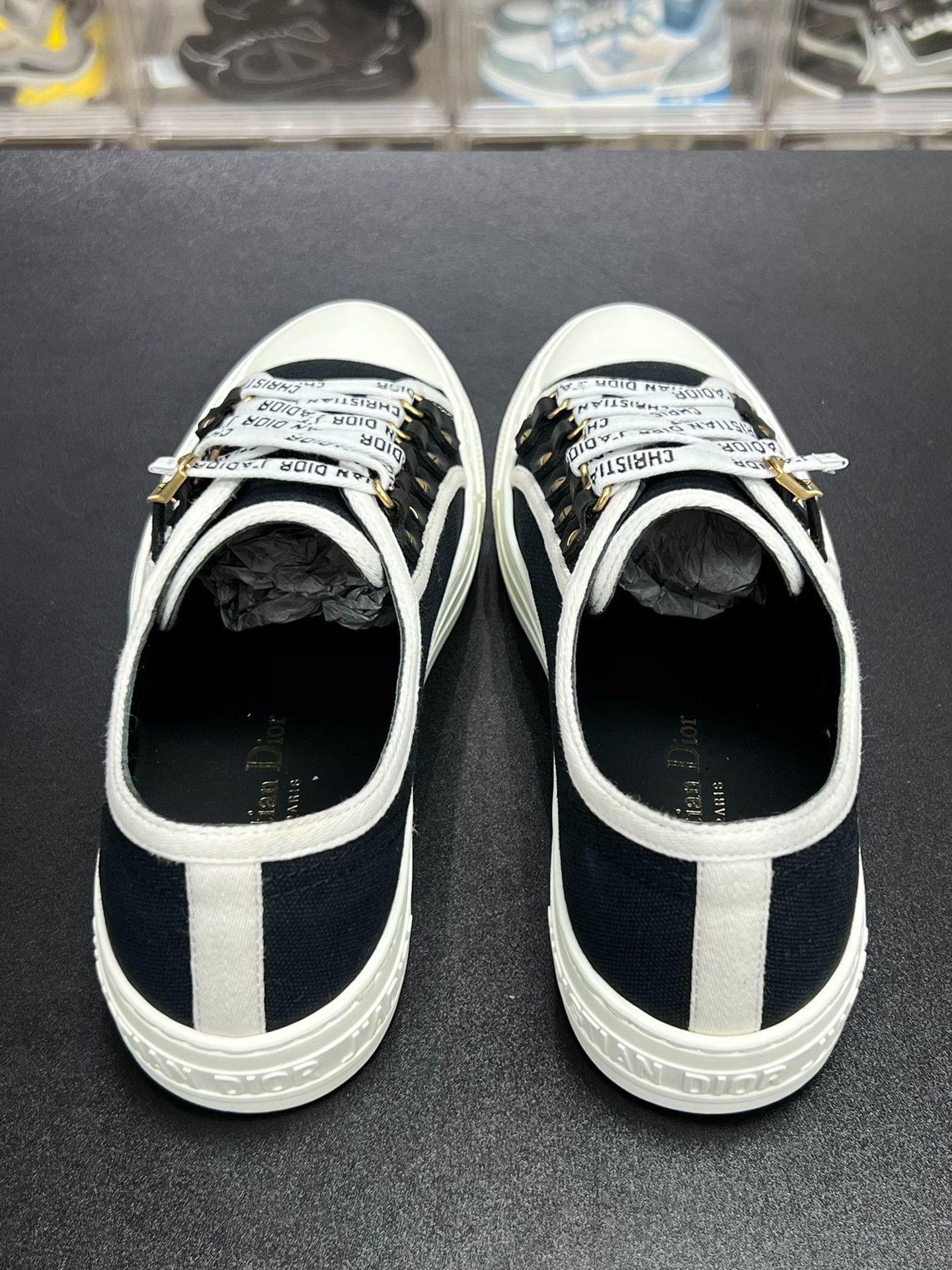 Dior Dior Black Lowtop Sneakers us_8 Women Size US 8 / IT 38 - 7 Thumbnail