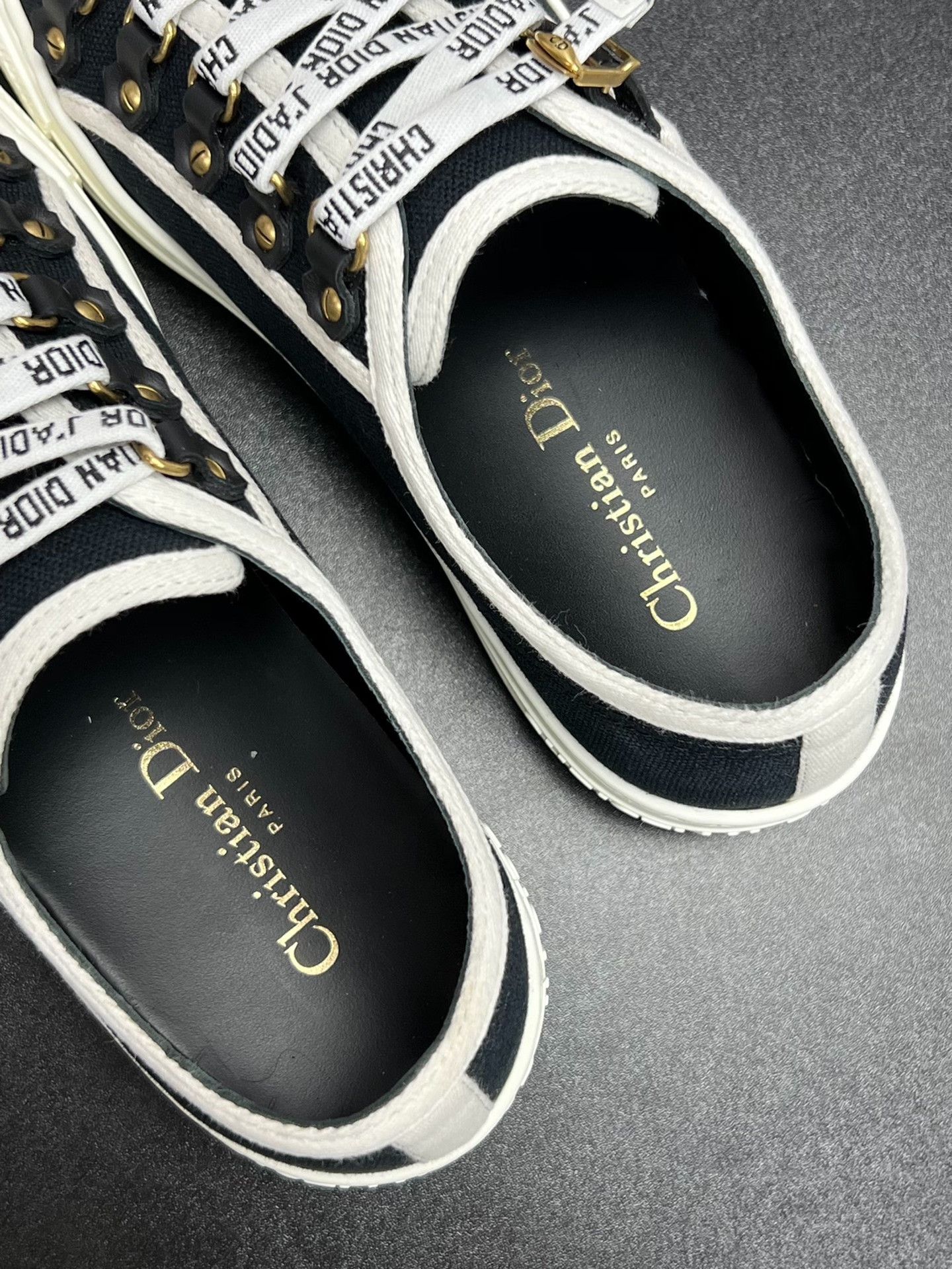 Dior Dior Black Lowtop Sneakers us_8 Women Size US 8 / IT 38 - 4 Thumbnail
