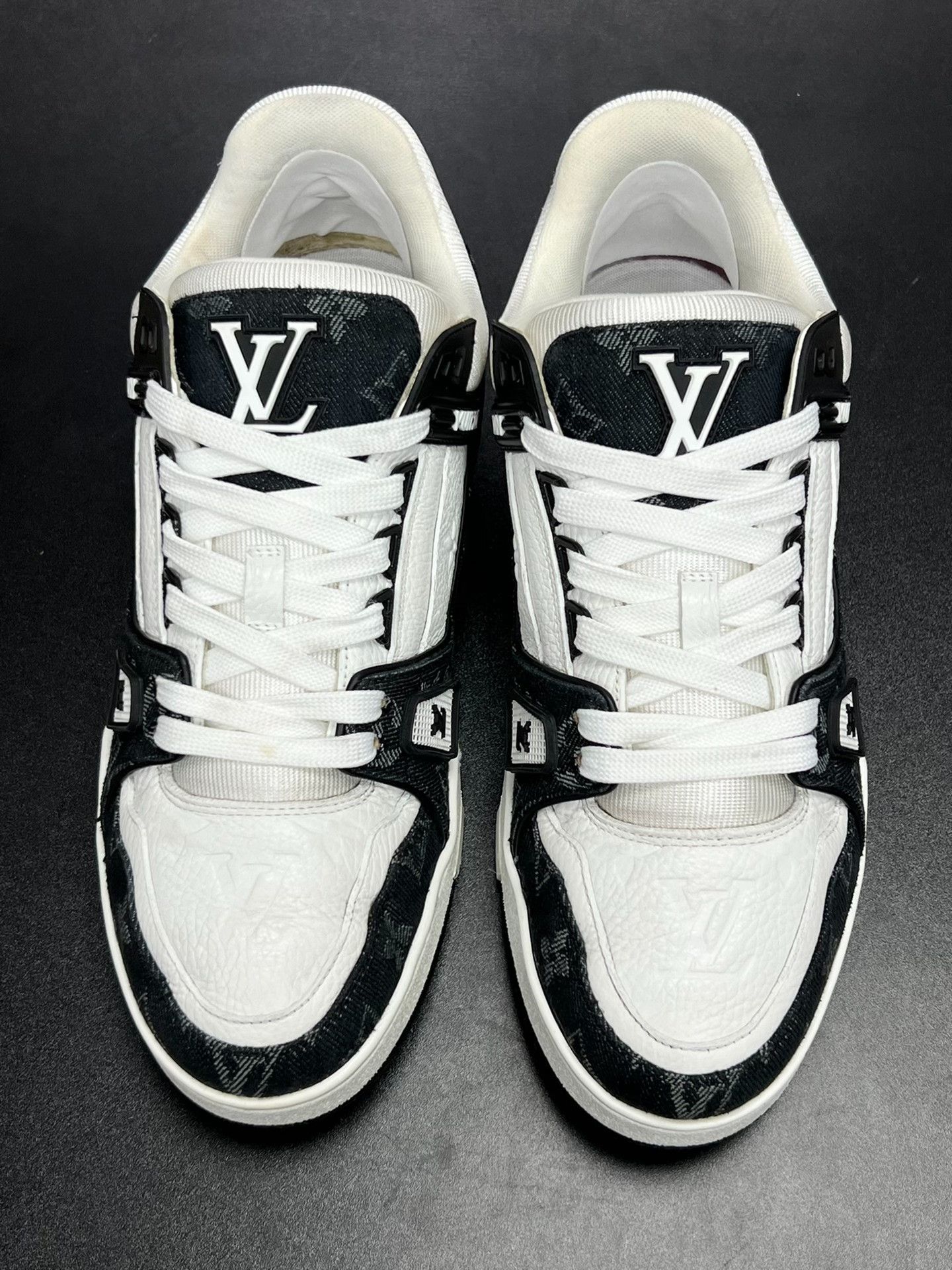 Louis Vuitton Louis Vuitton Training Denim Black Lowtop Sneakers 8.5 Men Size US 8.5 / EU 41-42 - 3 Thumbnail