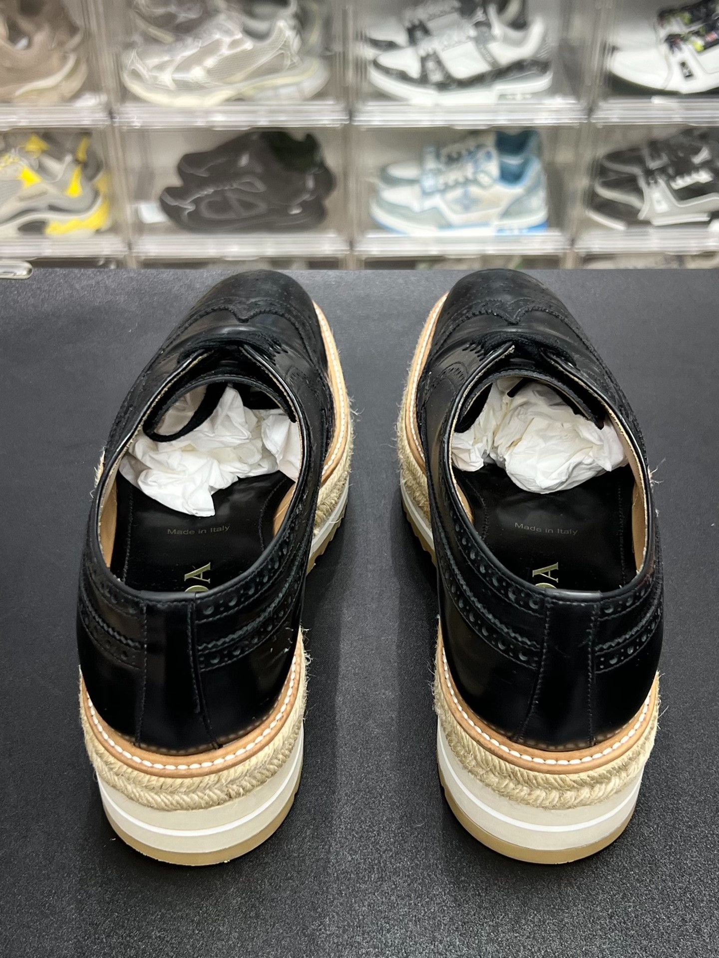 Prada Prada Black Lowtop Sneakers 8 Men Size US 8 / EU 41 - 7 Thumbnail