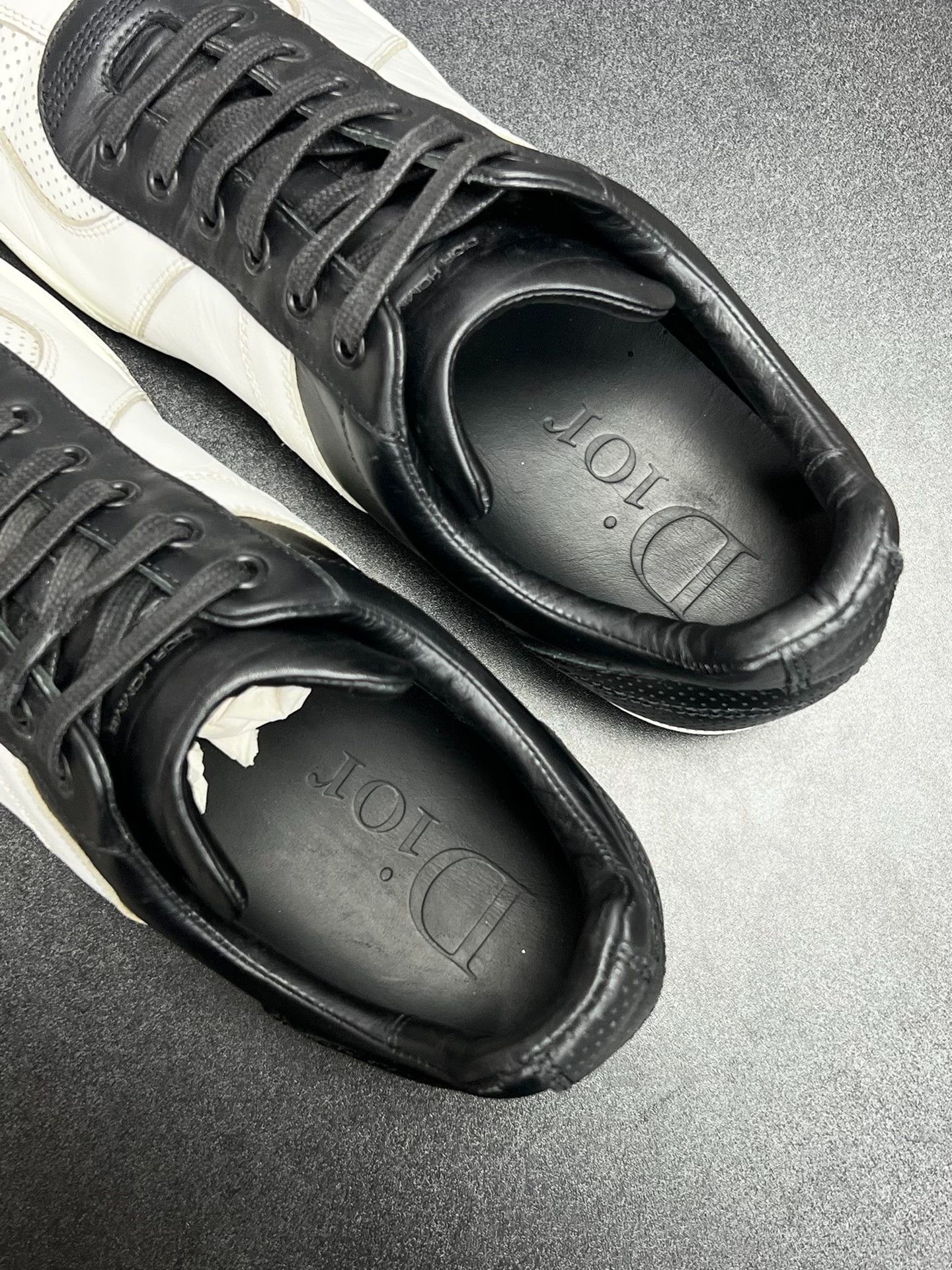 Dior Dior Leather Black Lowtop Sneakers 9.5 Men Size US 9.5 / EU 42-43 - 4 Thumbnail