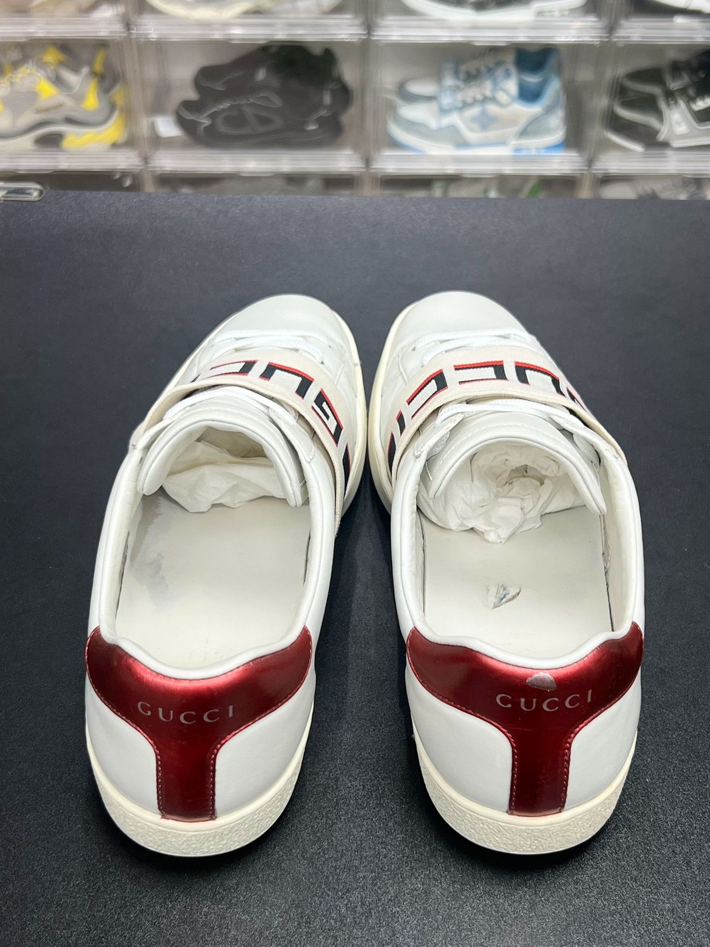 Gucci Gucci Striped Lowtop Sneakers 8 Men Size US 8 / EU 41 - 7 Thumbnail
