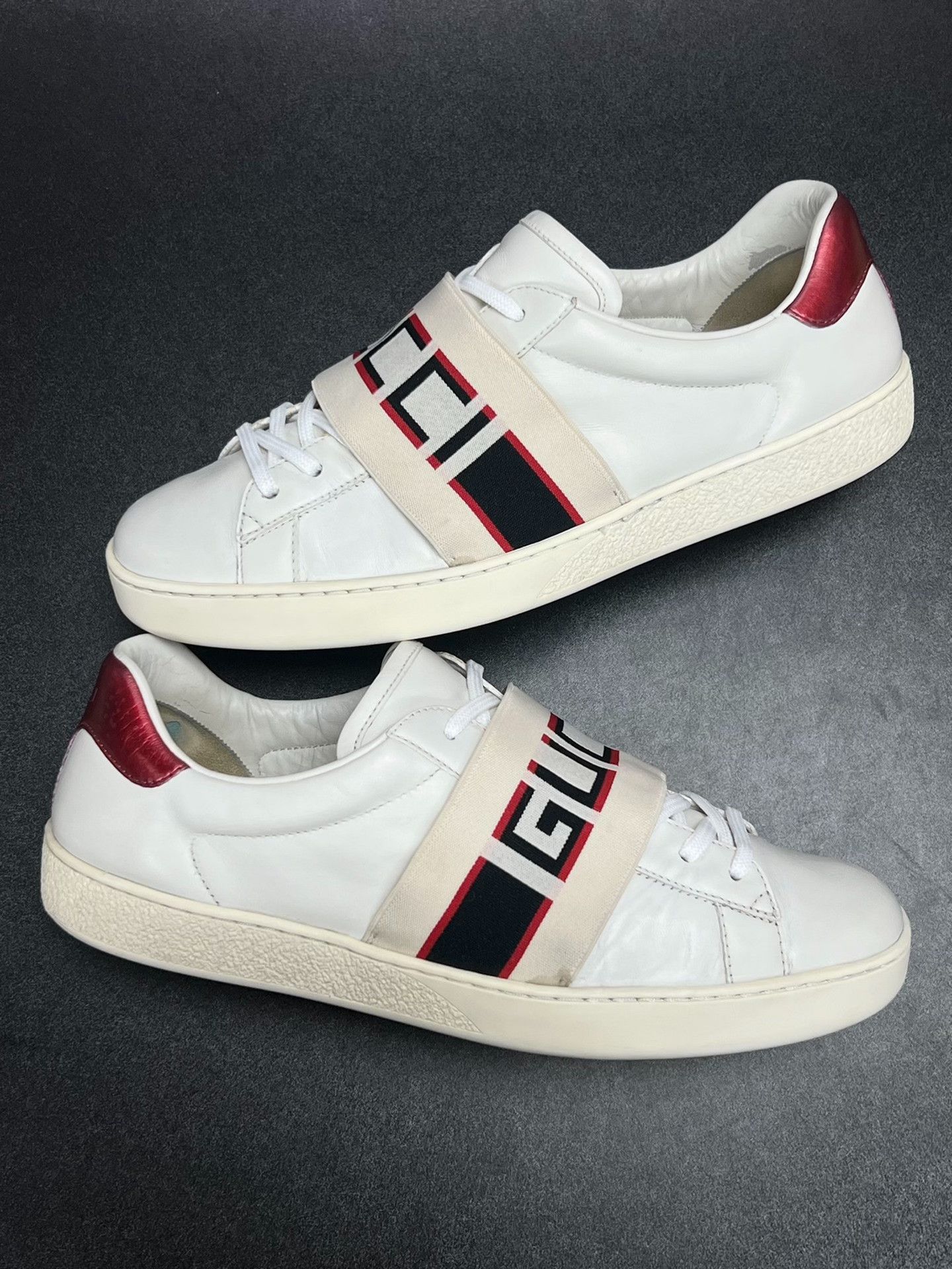 Gucci Gucci Striped Lowtop Sneakers 8 Men Size US 8 / EU 41 - 5 Thumbnail