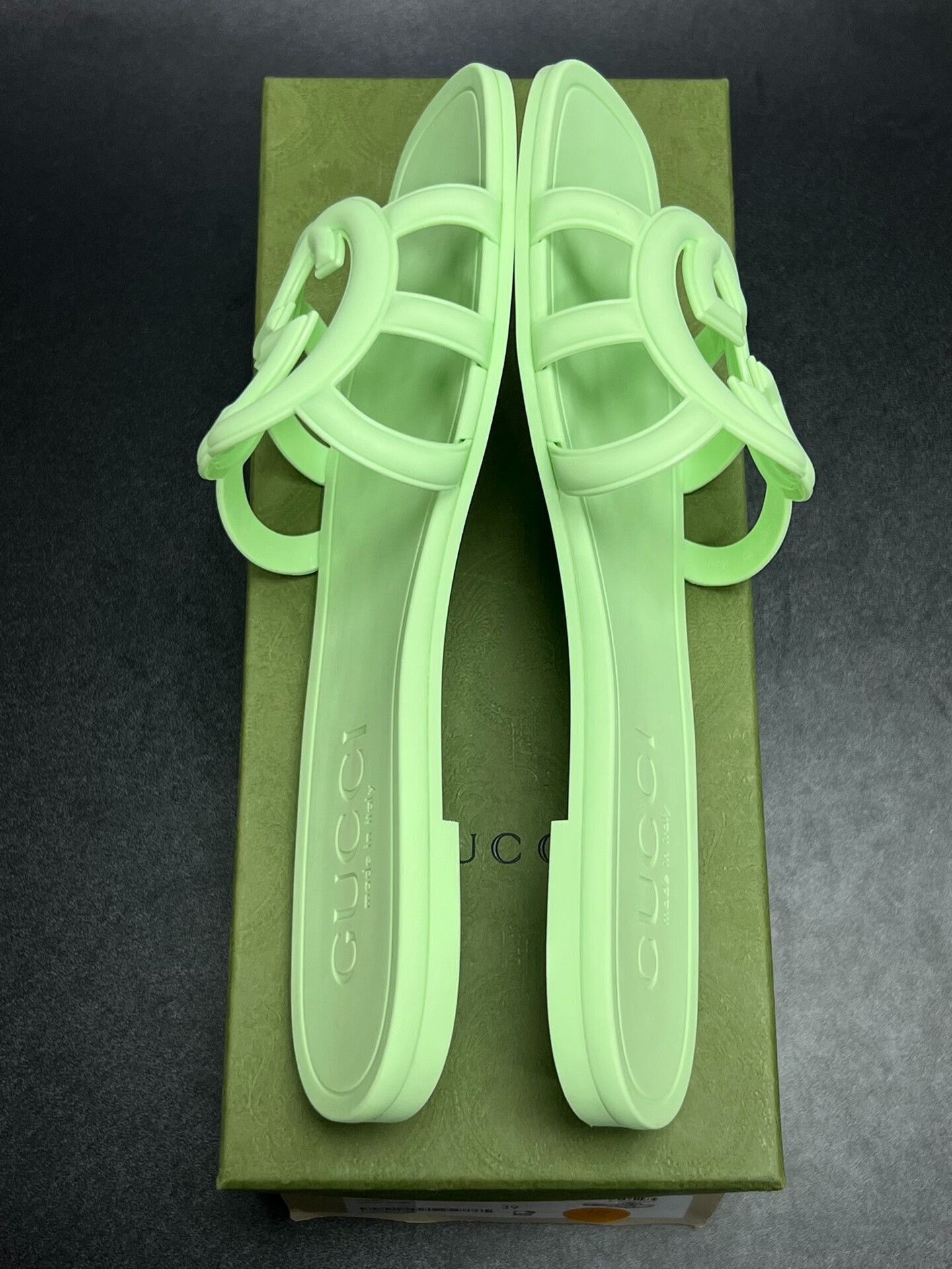 Gucci Gucci Green Sandals us_9 Women Size US 9 / IT 39 - 6 Thumbnail