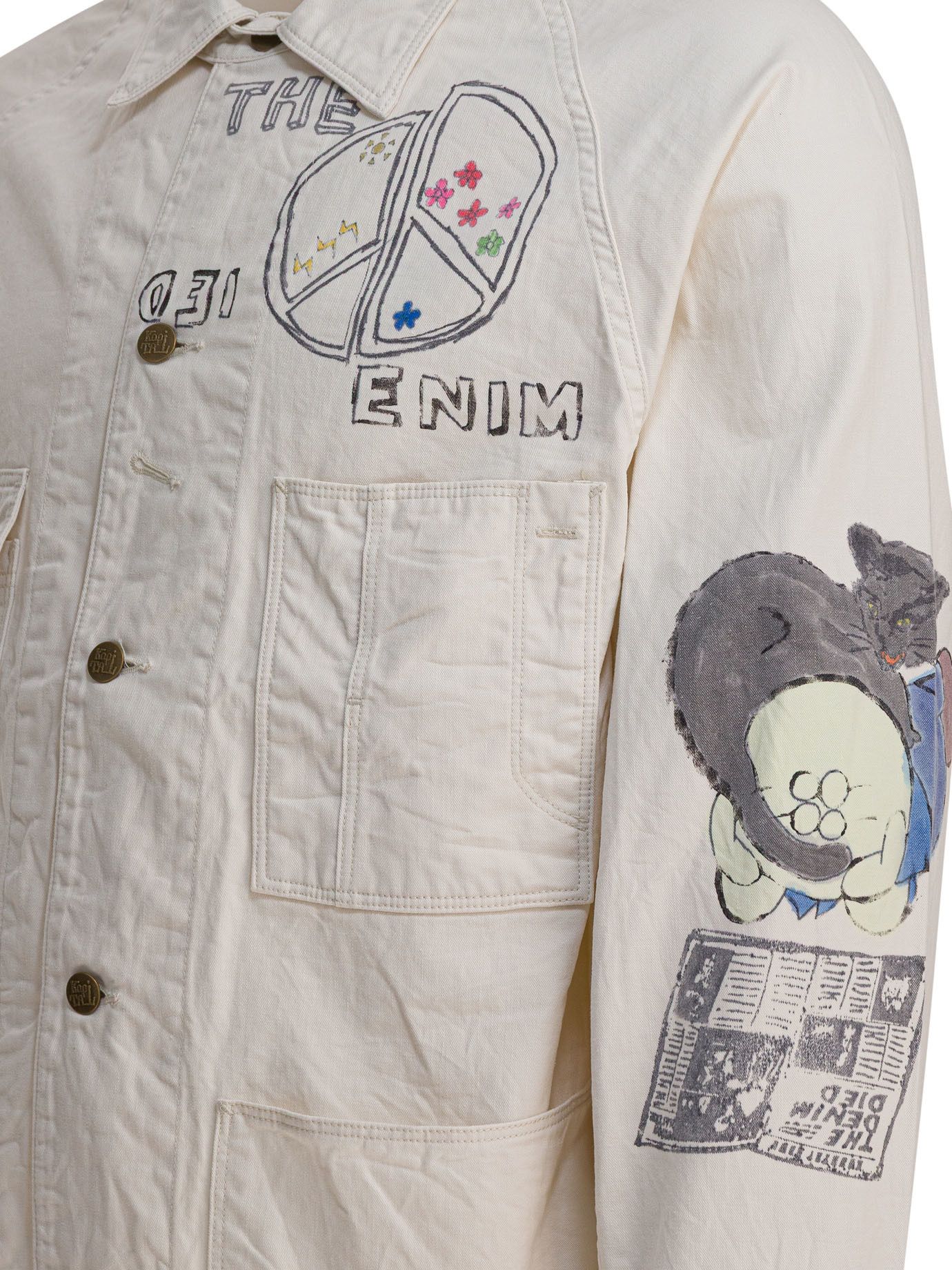 Kapital Kapital Memorial Paint Overshirt Jacket tag size 4 Men - USA Duties Paid Size US XL / EU 56 / 4 - 4 Thumbnail