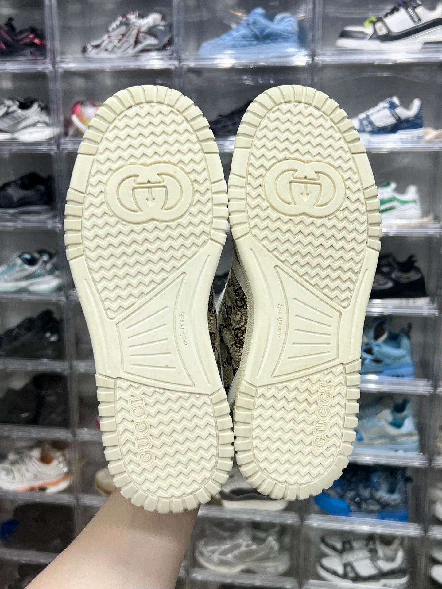 Gucci Gucci Brown Lowtop Sneakers 7.5 Men Size US 7.5 / EU 40-41 - 8 Thumbnail