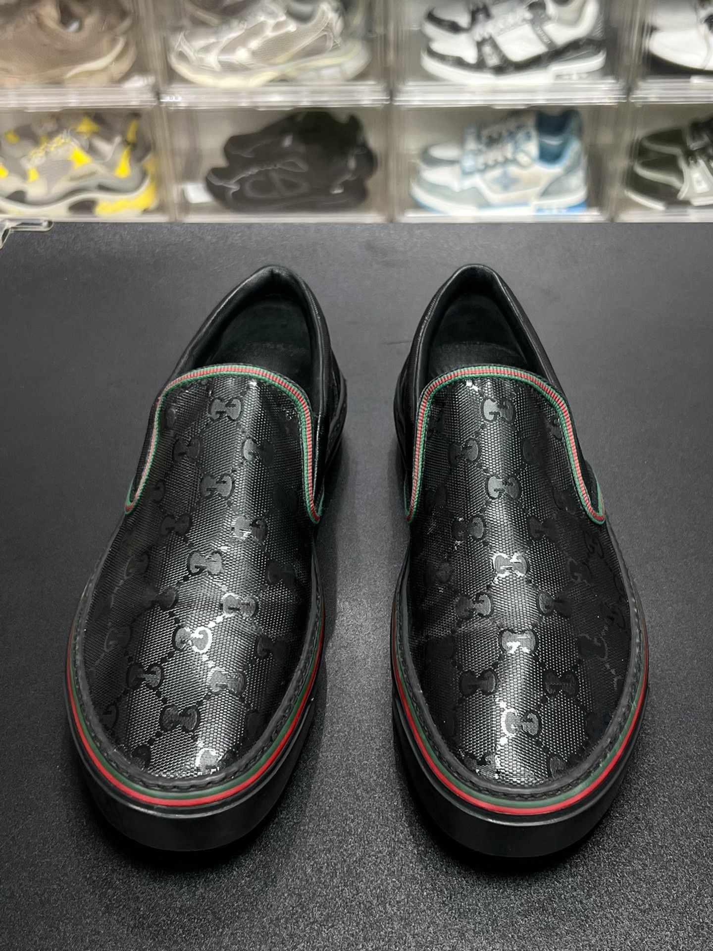 Gucci Gucci Tennis Black Lowtop Sneakers 7 Men Size US 7 / EU 40 - 2 Thumbnail