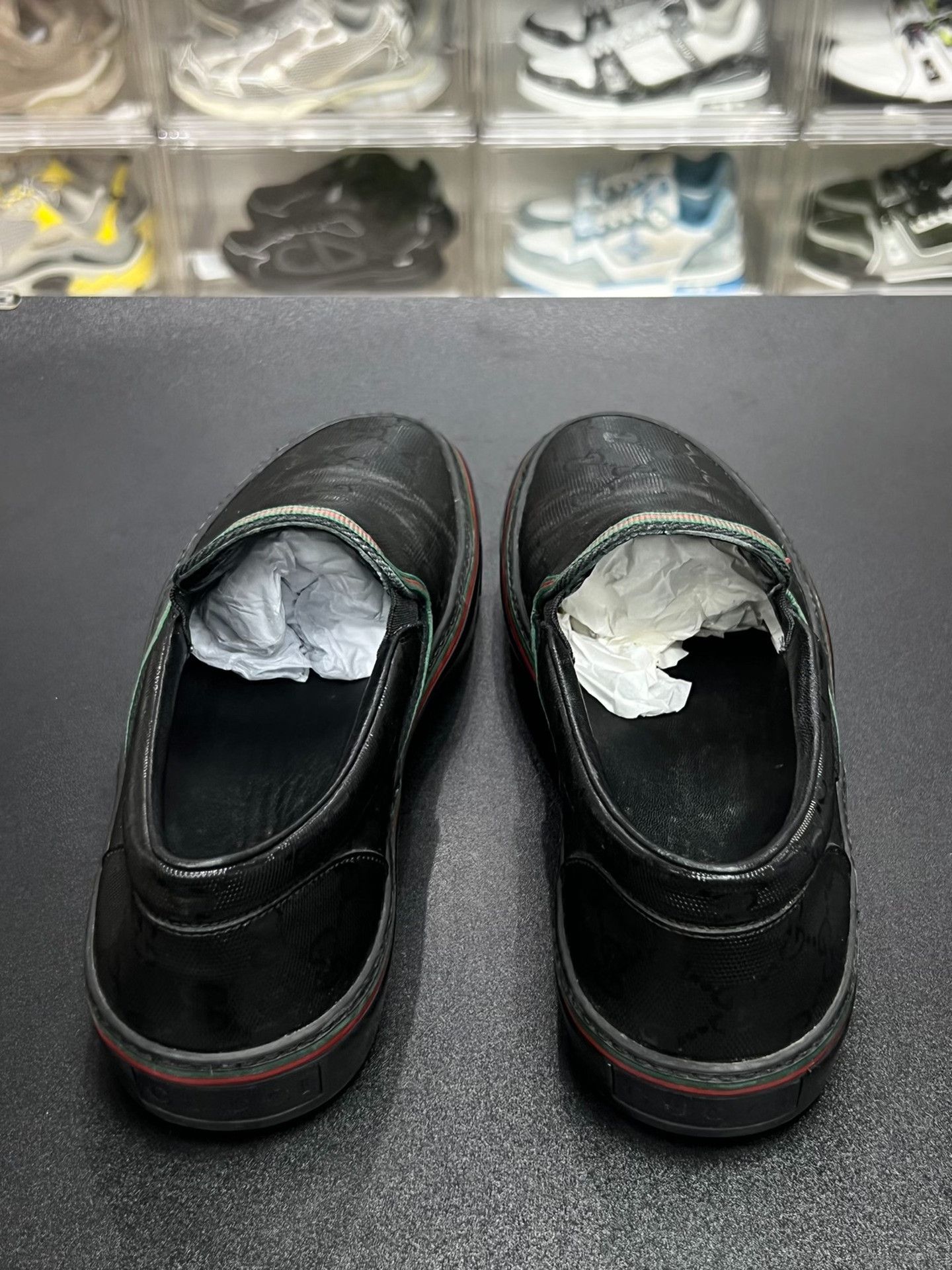 Gucci Gucci Tennis Black Lowtop Sneakers 7 Men Size US 7 / EU 40 - 7 Thumbnail