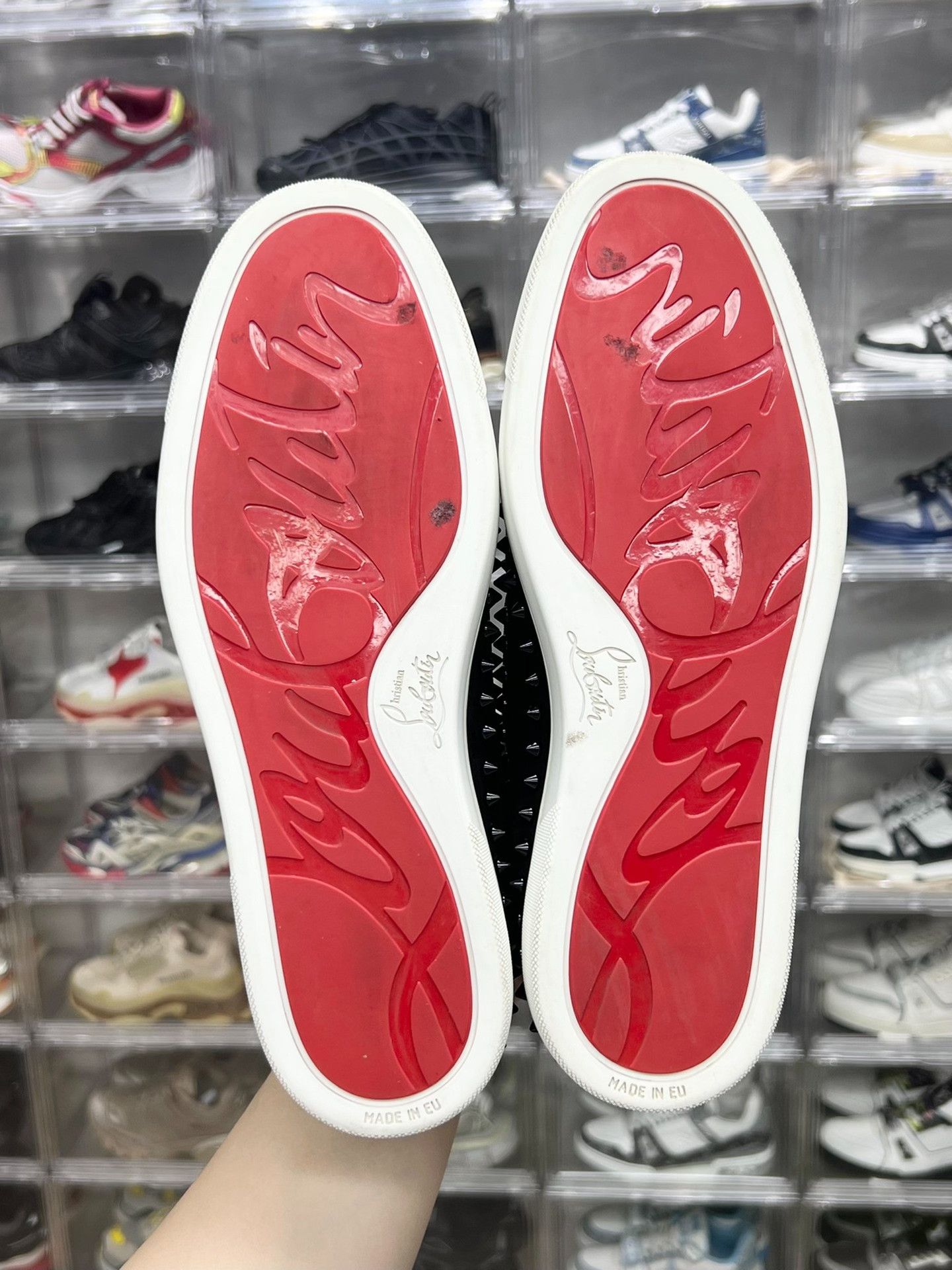 Christian Louboutin Christian Louboutin Lowtop Sneakers 8.5 Men Size US 8.5 / EU 41-42 - 8 Thumbnail