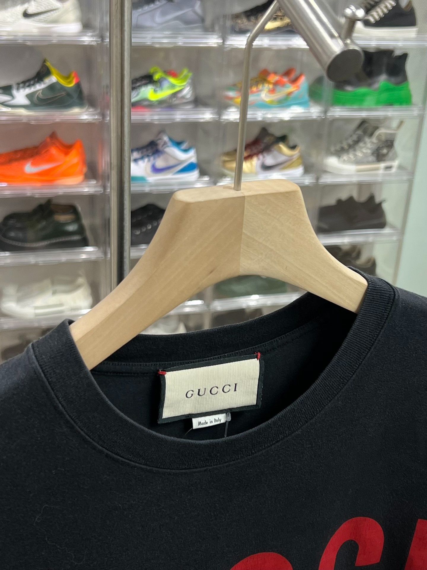 Gucci Gucci Printed Black T-Shirt m Men Size US M / EU 48-50 / 2 - 2 Thumbnail