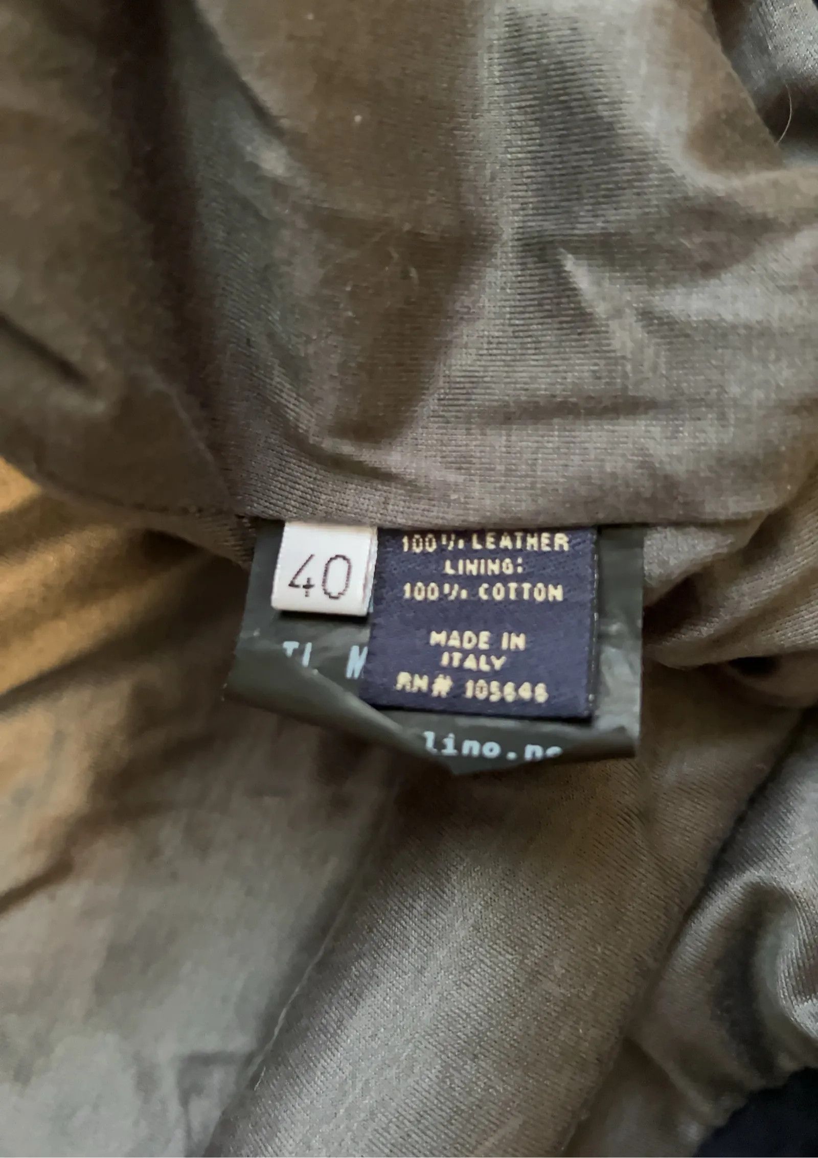 lot78 Lot78 Leather Jacket Size XS / US 0-2 / IT 36-38 - 4 Thumbnail