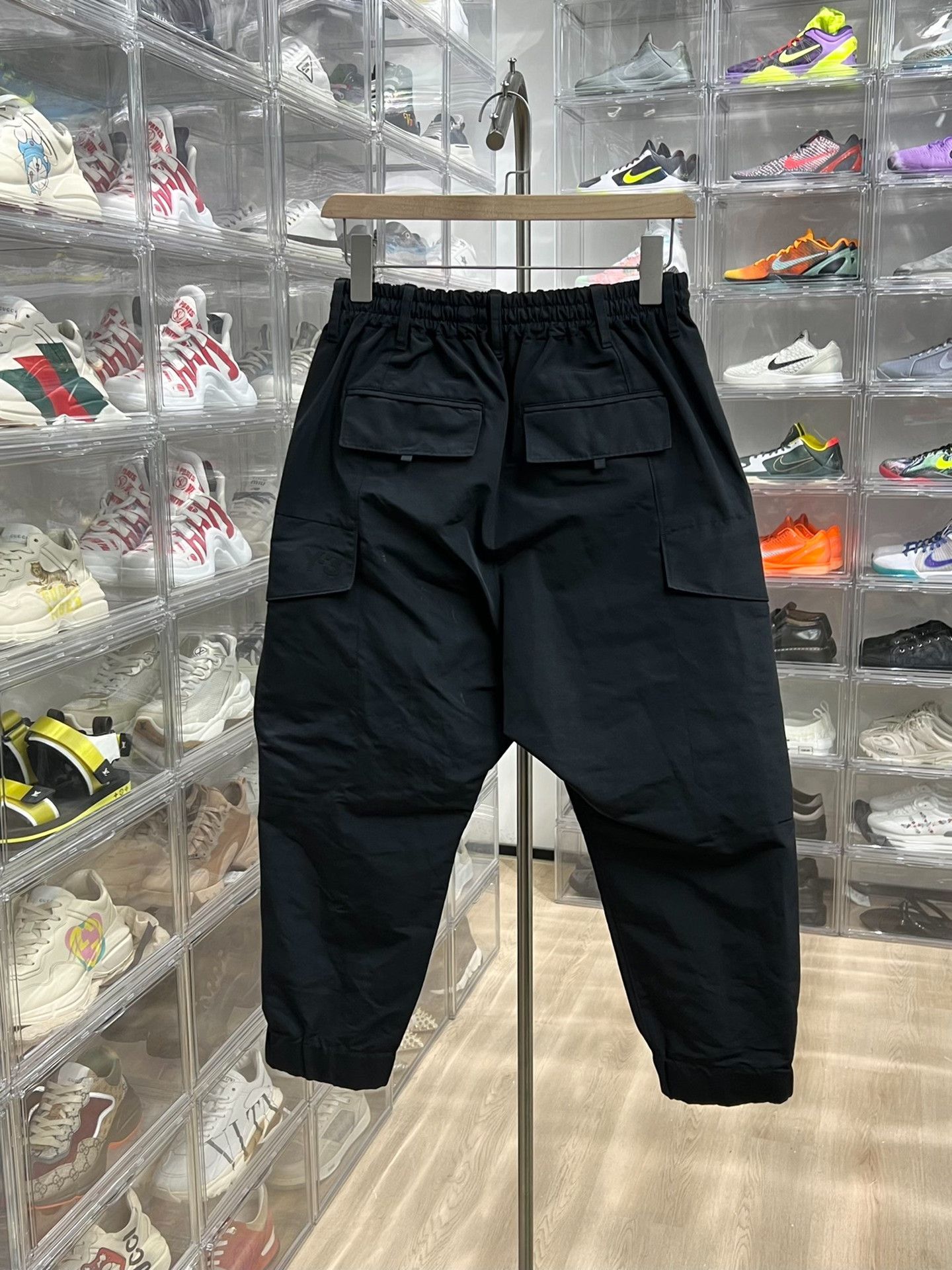 Yohji Yamamoto Yohji Yamamoto Cargo Black Sweatpants 28 Men Size US 28 / EU 44 - 5 Thumbnail