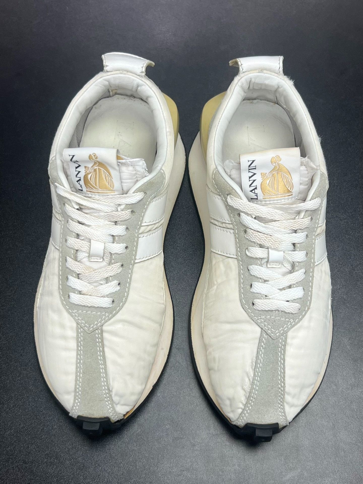 Lanvin Lanvin Casual White Lowtop Sneakers 6 Men Size US 6 / EU 39 - 3 Thumbnail