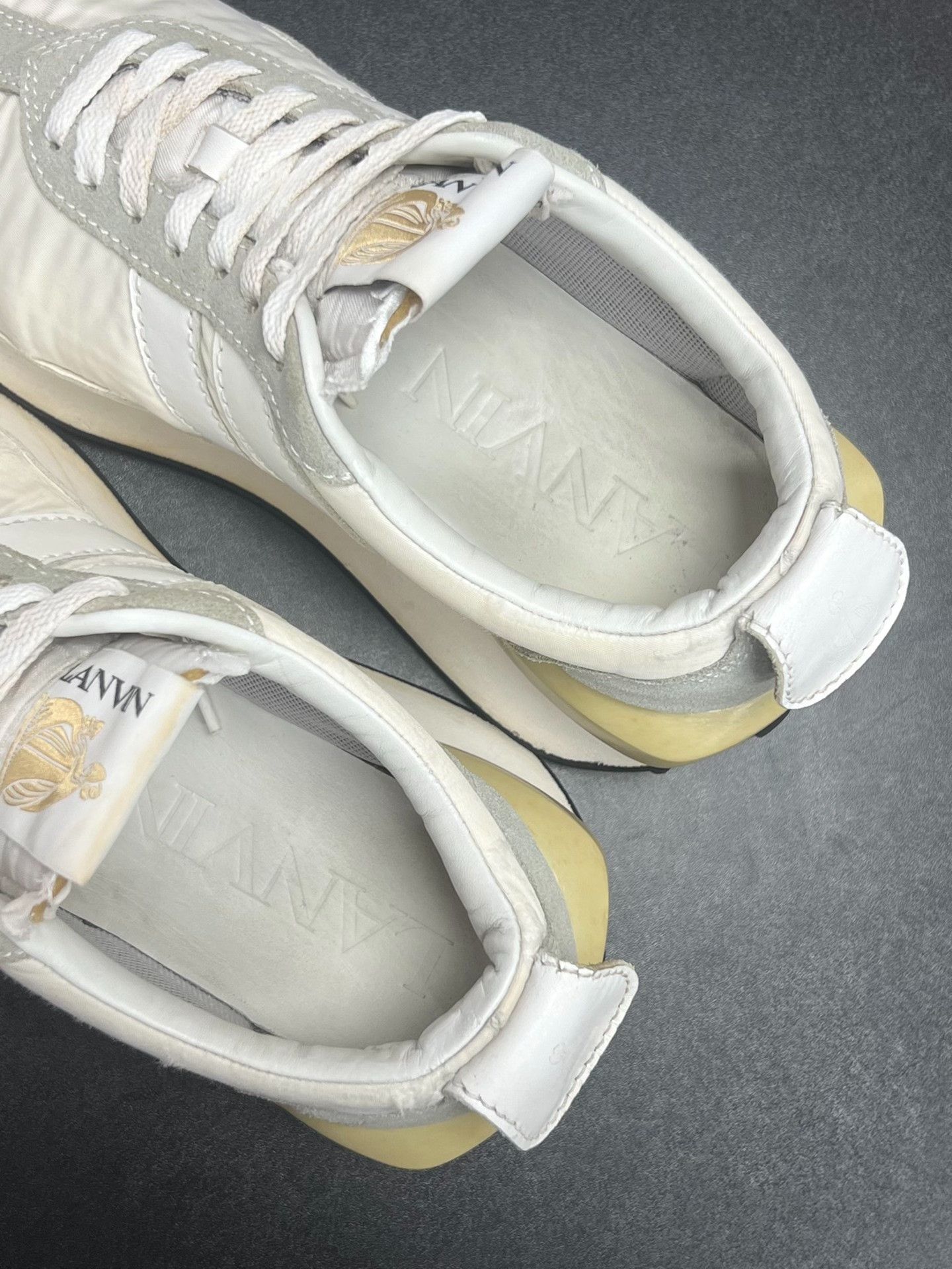 Lanvin Lanvin Casual White Lowtop Sneakers 6 Men Size US 6 / EU 39 - 4 Thumbnail
